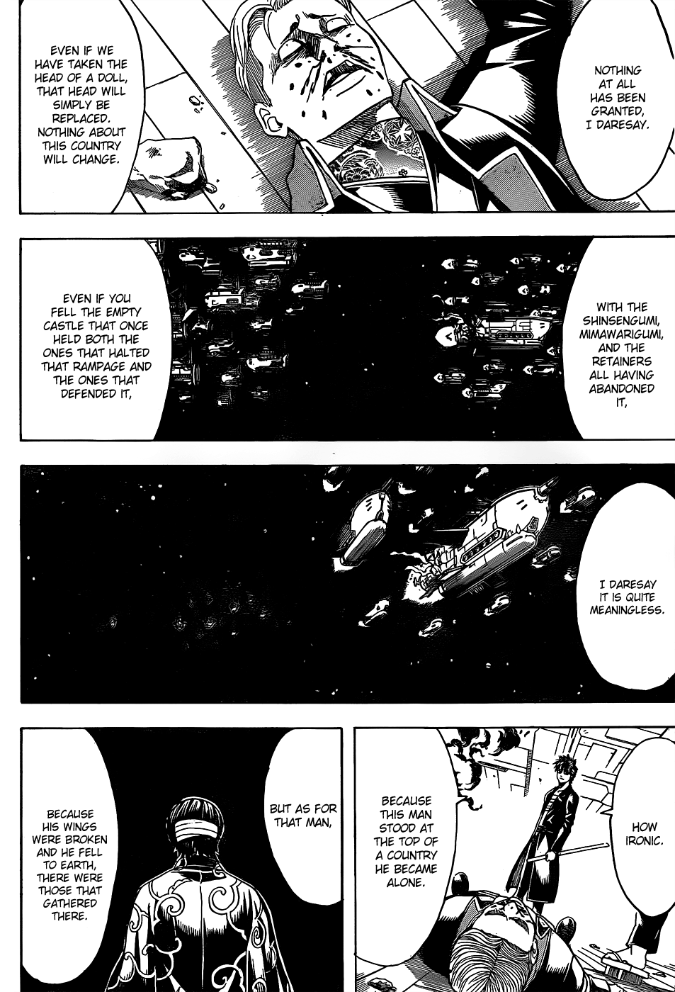Halaman dari Gintama Chapter 558
