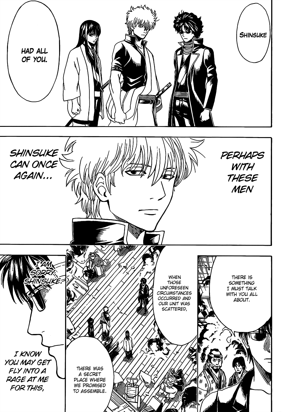 Halaman dari Gintama Chapter 558