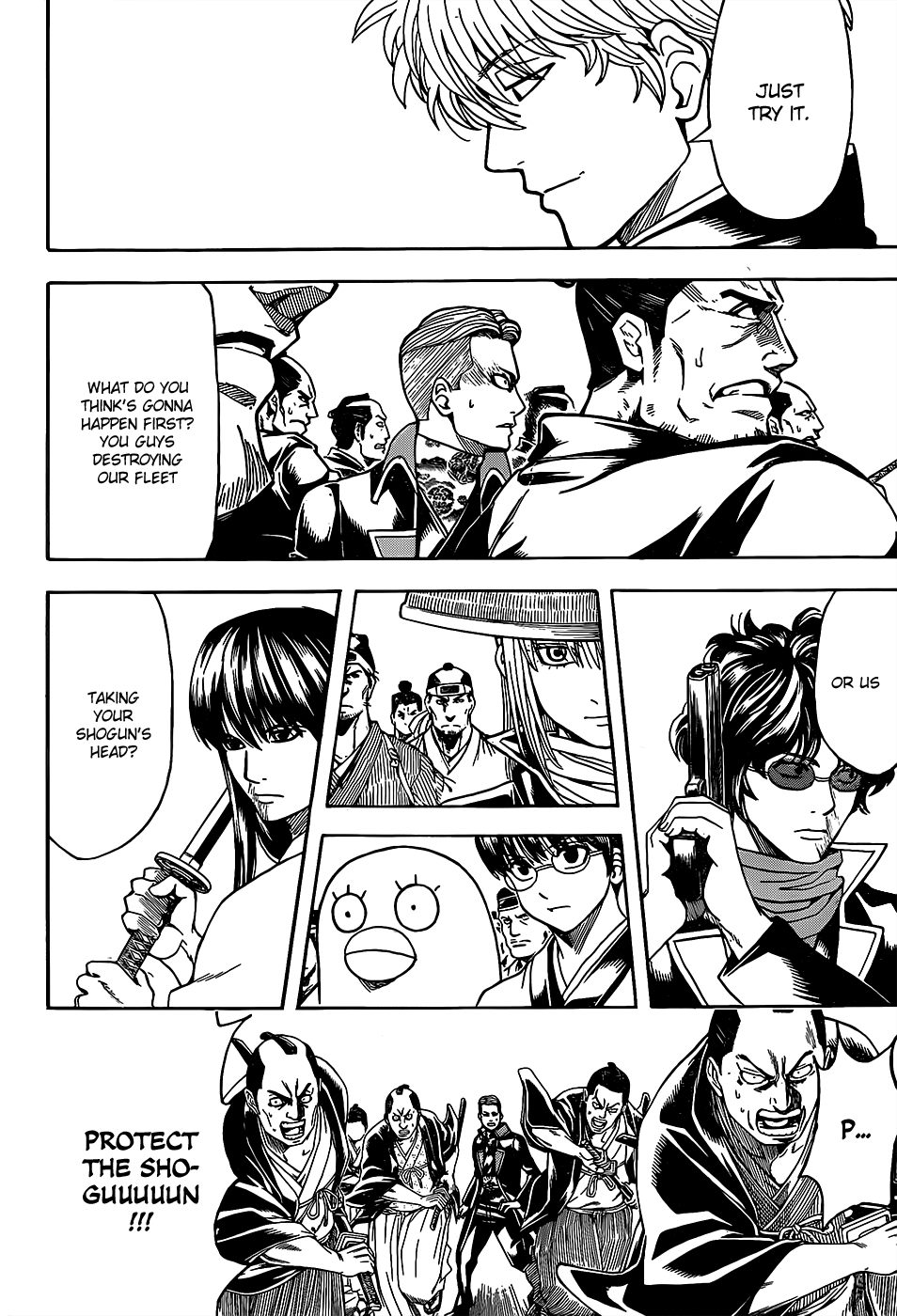 Halaman dari Gintama Chapter 558