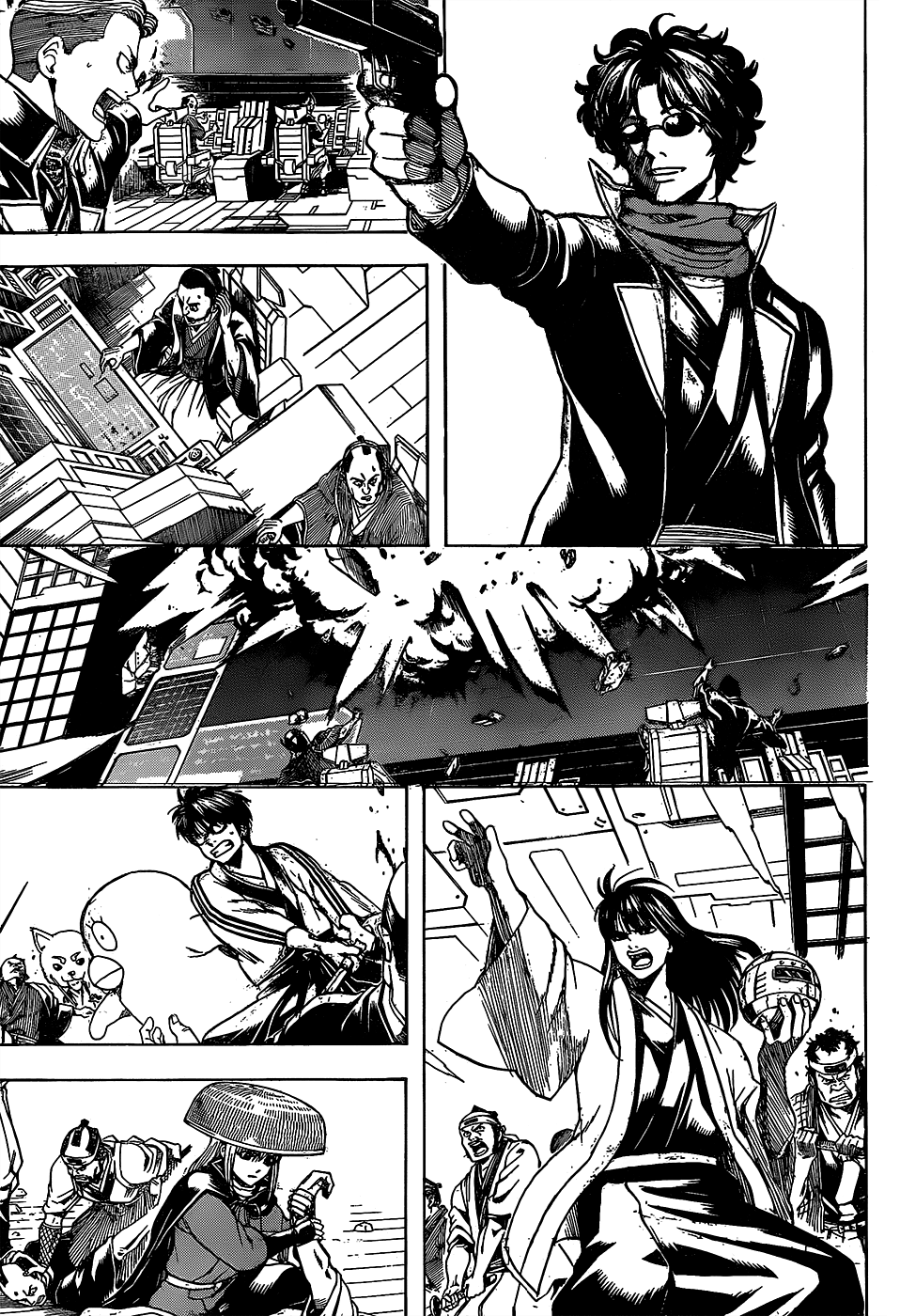 Halaman dari Gintama Chapter 558