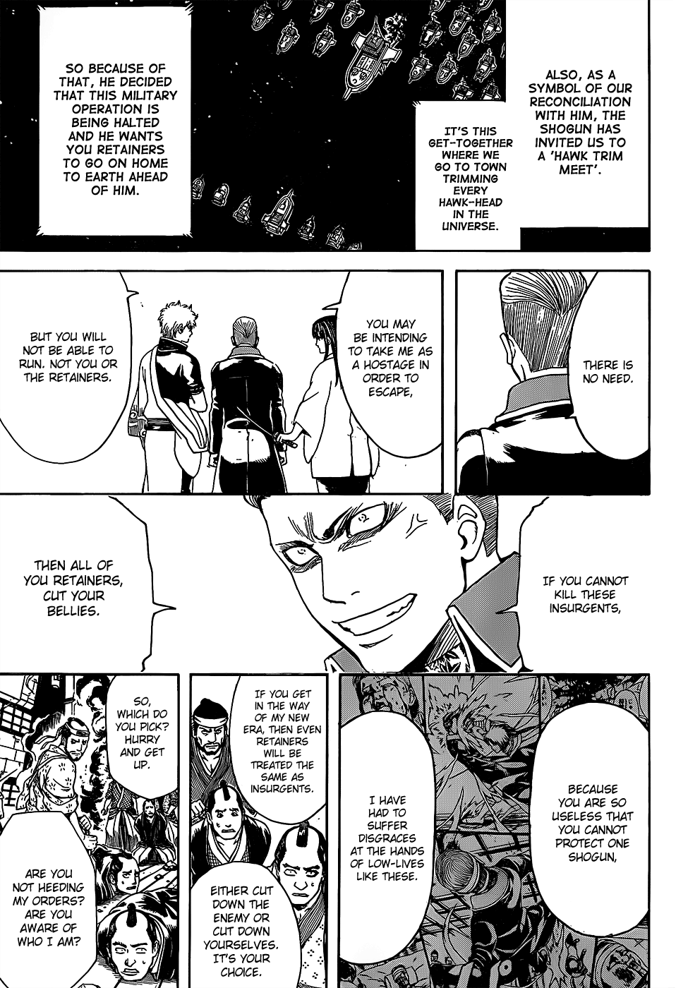 Halaman dari Gintama Chapter 558