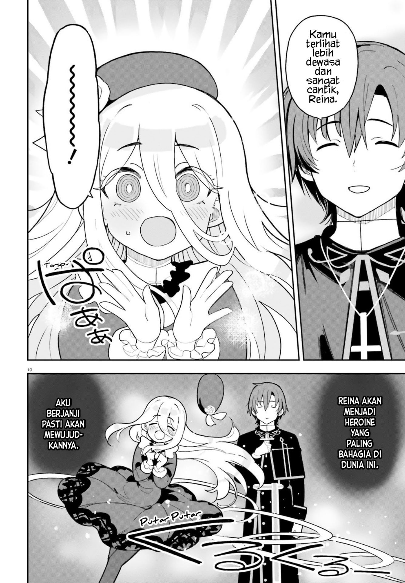 Mob Shisai dakedo, Kono Sekai ga Otome Game dato Kizuita node Heroine wo Ikusei shimasu Chapter 4 - halaman 11