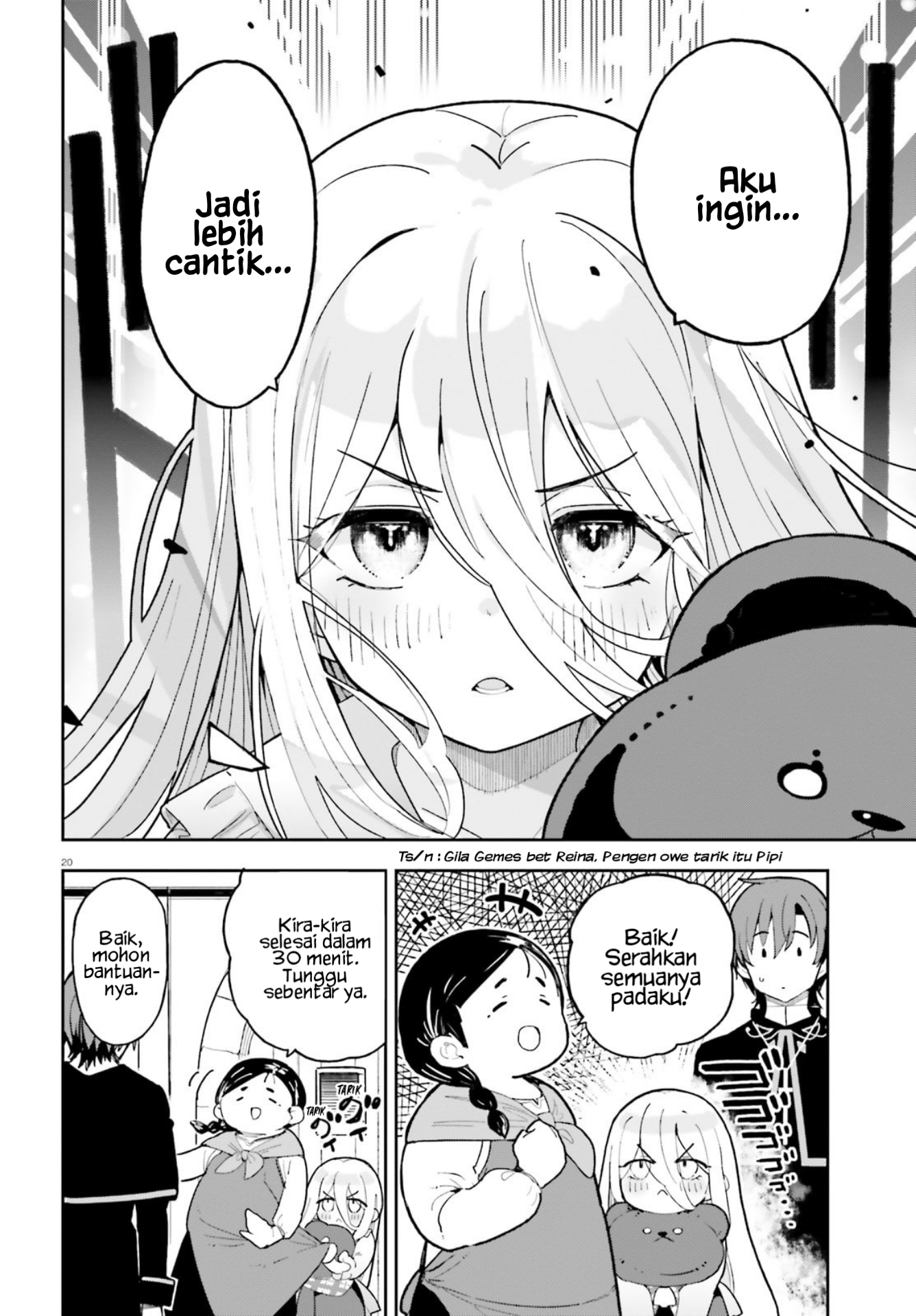 Mob Shisai dakedo, Kono Sekai ga Otome Game dato Kizuita node Heroine wo Ikusei shimasu Chapter 4 - halaman 21
