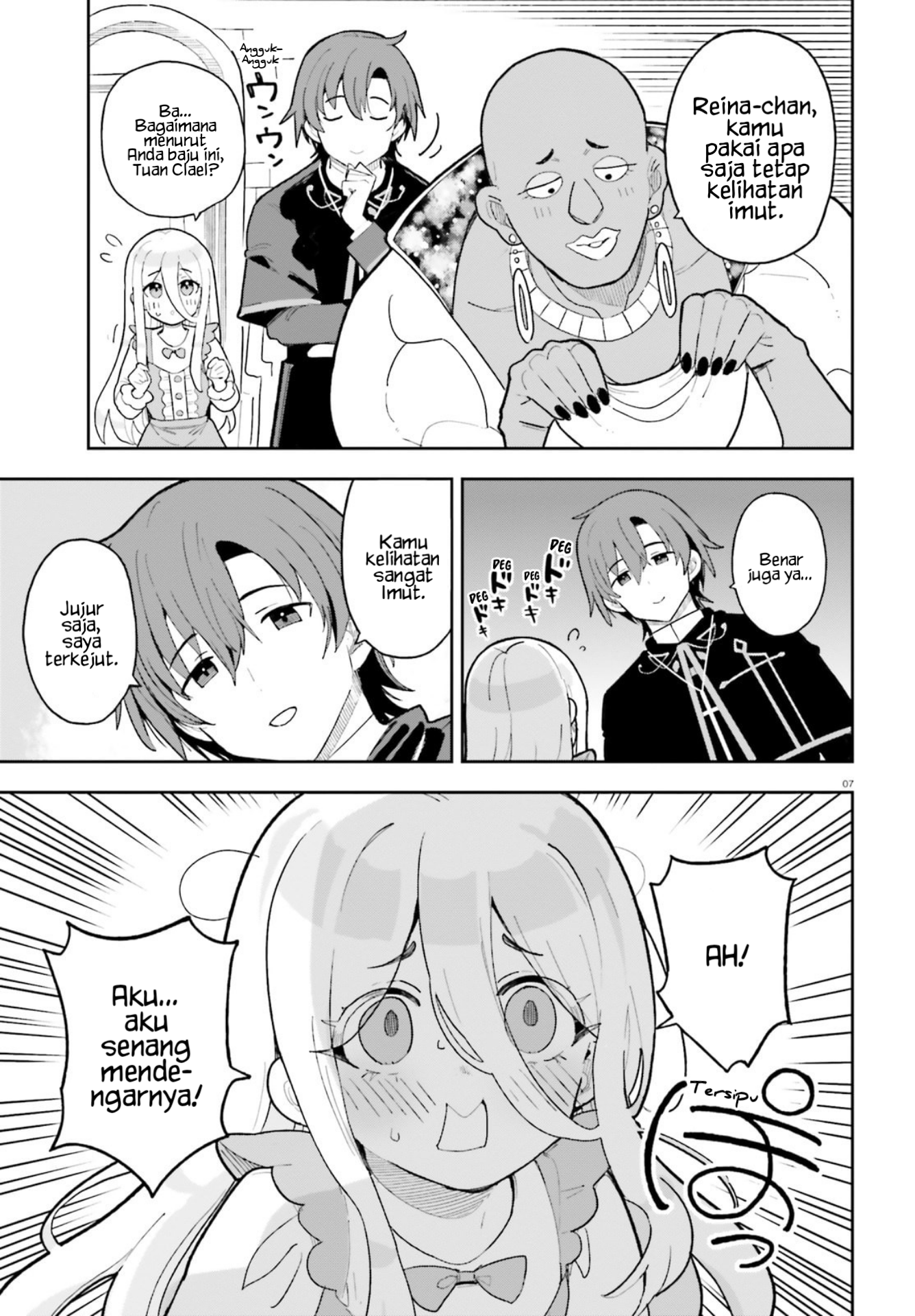 Mob Shisai dakedo, Kono Sekai ga Otome Game dato Kizuita node Heroine wo Ikusei shimasu Chapter 4 - halaman 8