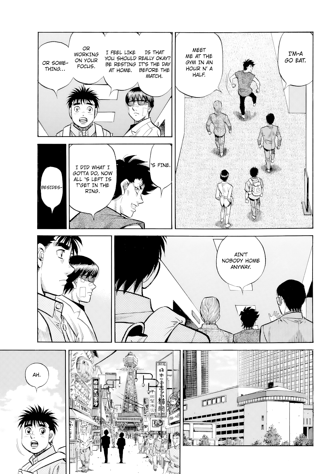 Halaman dari Hajime no Ippo Chapter 1488