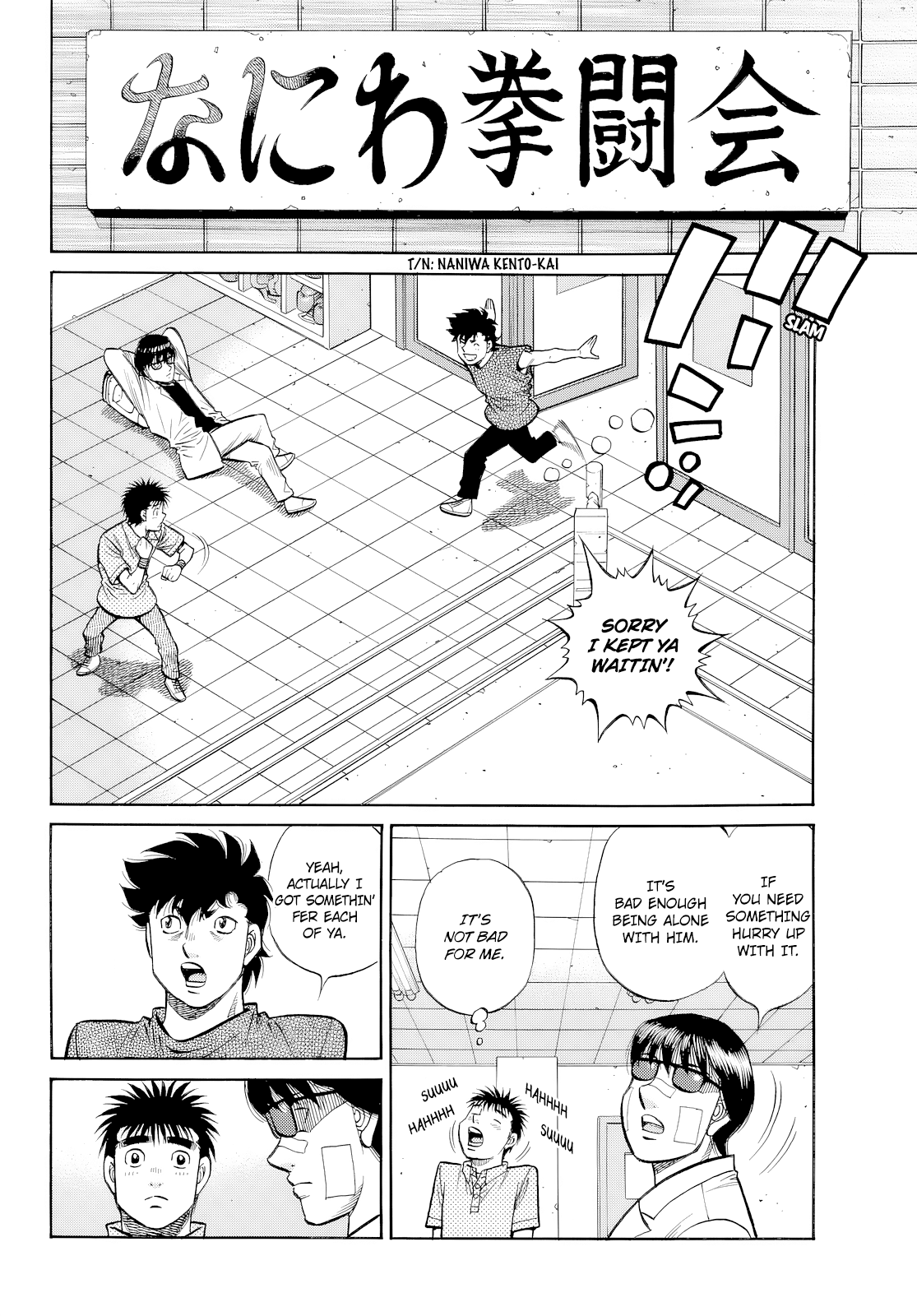 Halaman dari Hajime no Ippo Chapter 1488