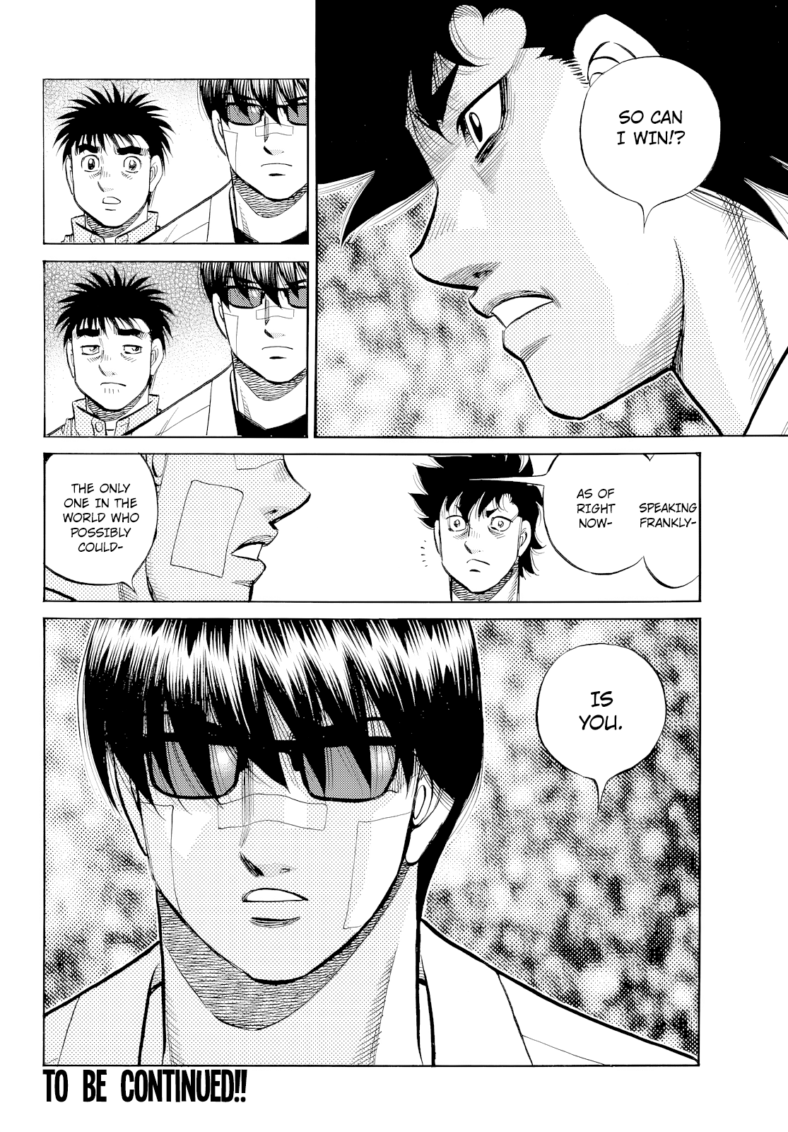 Halaman dari Hajime no Ippo Chapter 1488
