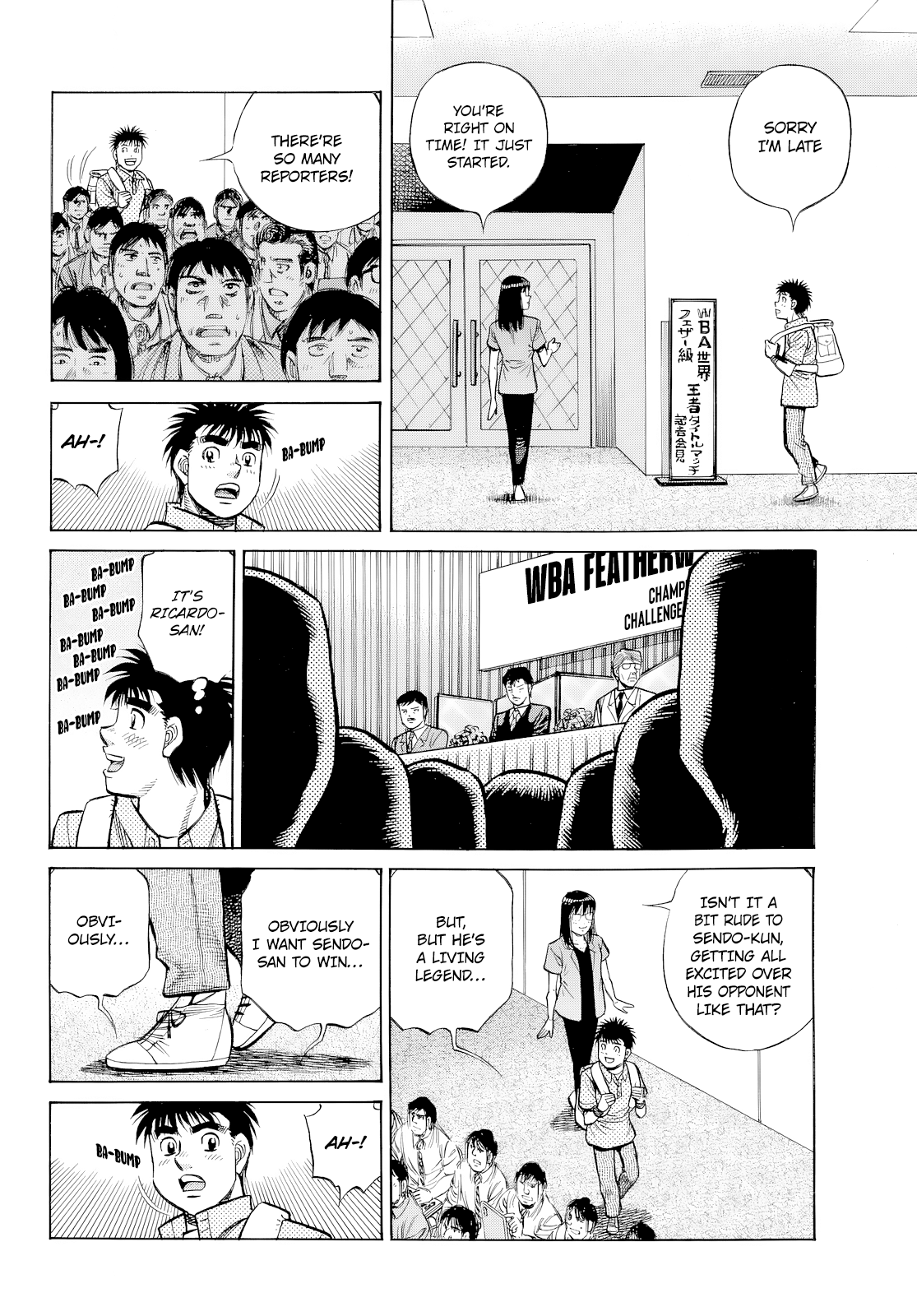 Halaman dari Hajime no Ippo Chapter 1488