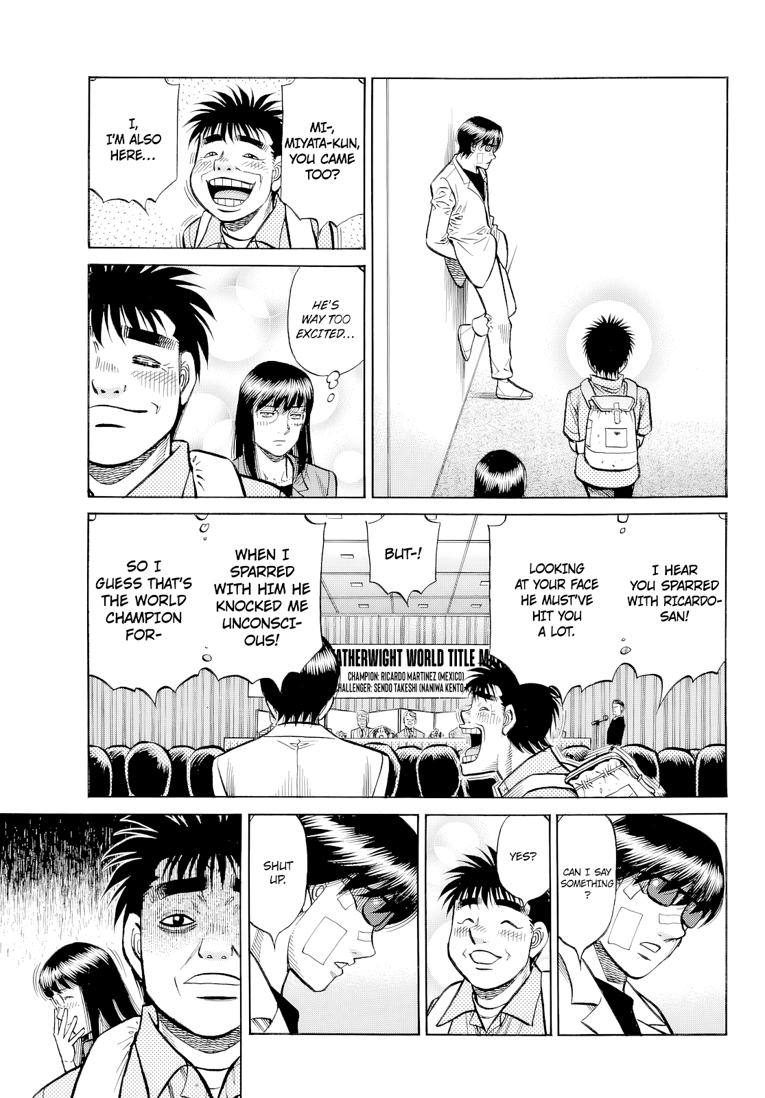 Halaman dari Hajime no Ippo Chapter 1488
