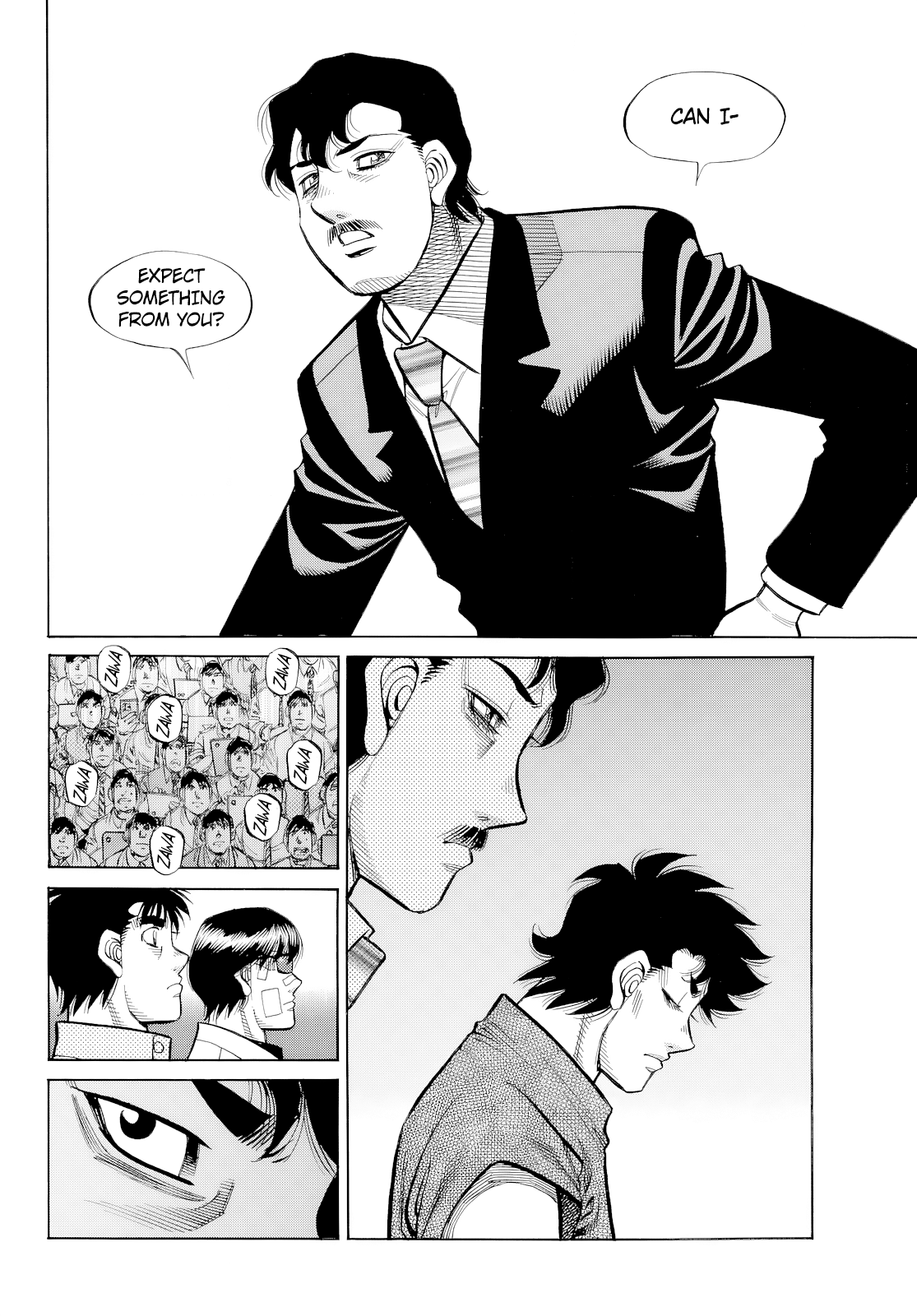 Halaman dari Hajime no Ippo Chapter 1488