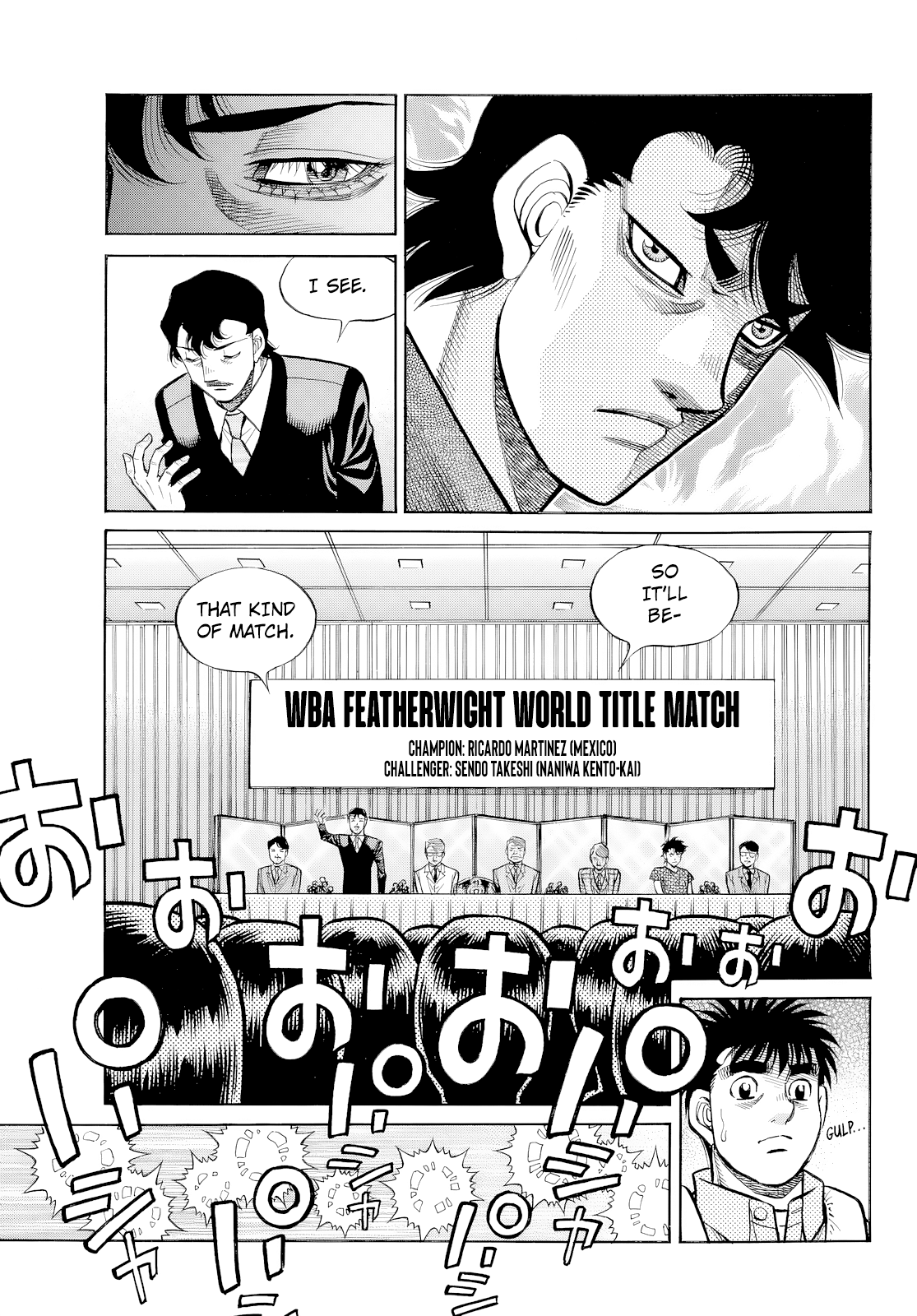 Halaman dari Hajime no Ippo Chapter 1488