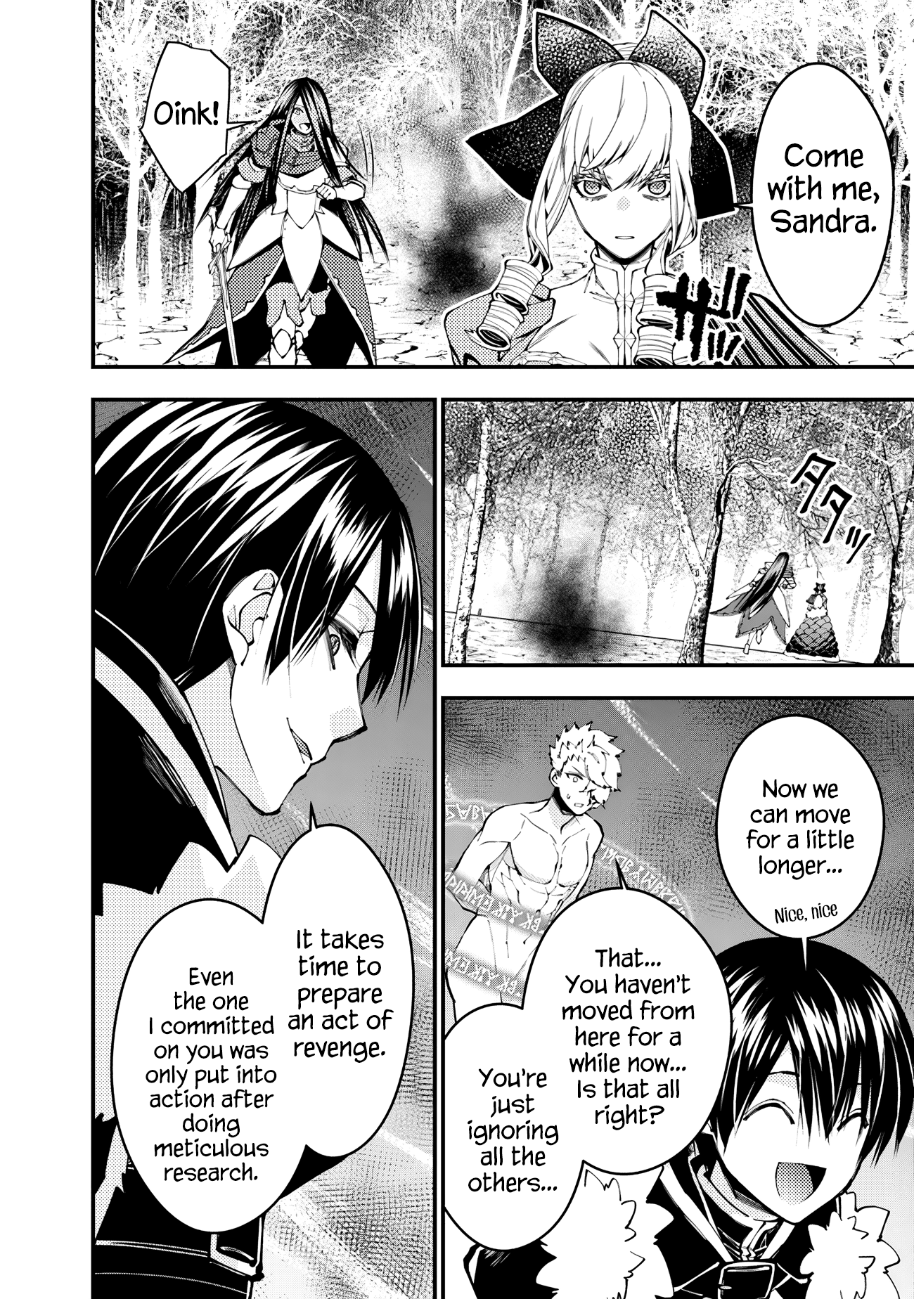 Halaman dari Fukushuu o Koinegau Saikyou Yuusha wa, Yami no Chikara de Senmetsu Musou Suru Chapter 75