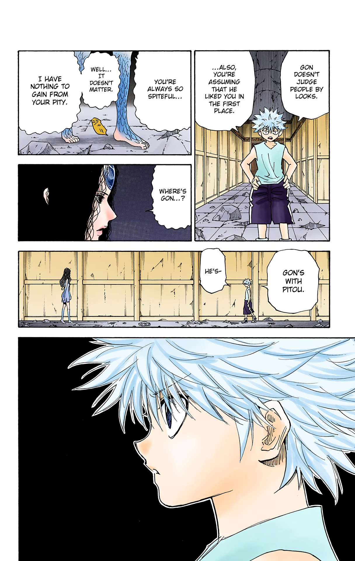Halaman dari HUNTER x HUNTER (Official Colored) Chapter 293