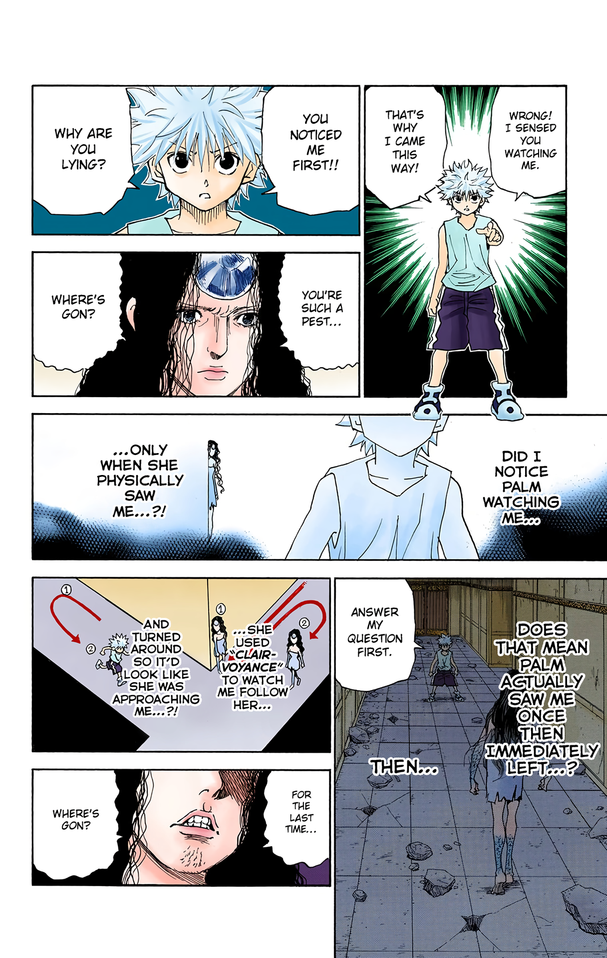 Halaman dari HUNTER x HUNTER (Official Colored) Chapter 293