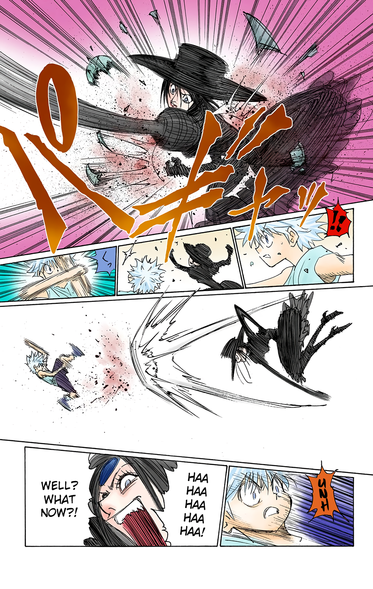 Halaman dari HUNTER x HUNTER (Official Colored) Chapter 293