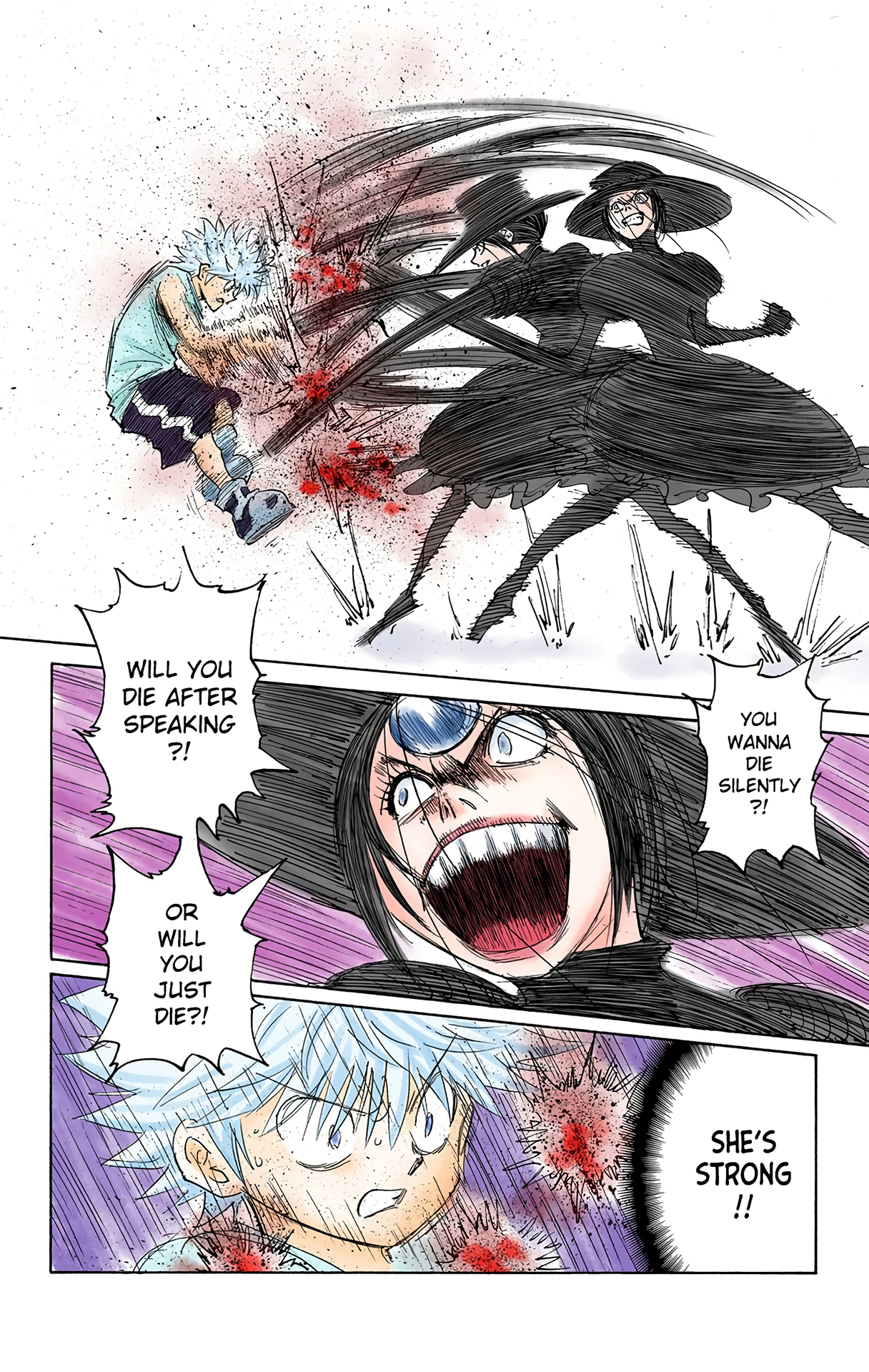 Halaman dari HUNTER x HUNTER (Official Colored) Chapter 293