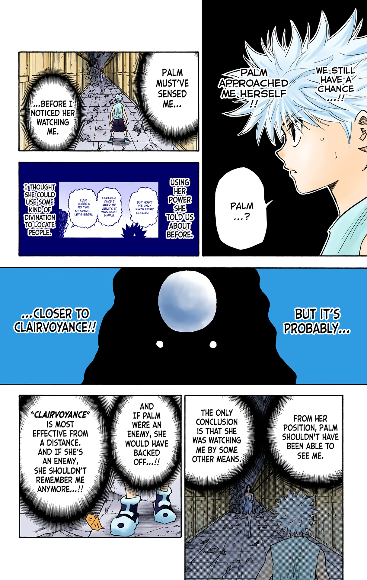 Halaman dari HUNTER x HUNTER (Official Colored) Chapter 293