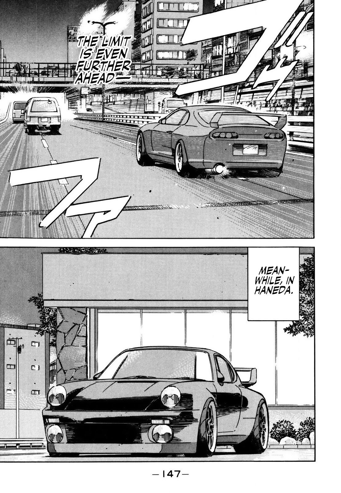 Halaman dari Wangan Midnight Chapter 141