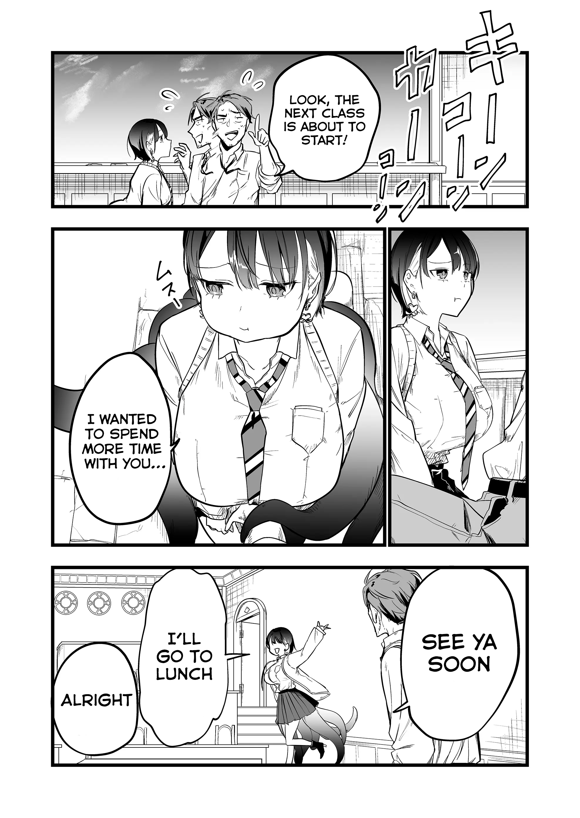 Halaman dari "Ano Toki Tasukete Itadaita Monster Musume desu." Isekai Ossan Kyoushi Totsuzen no Moteki ni Konwaku suru Chapter 3