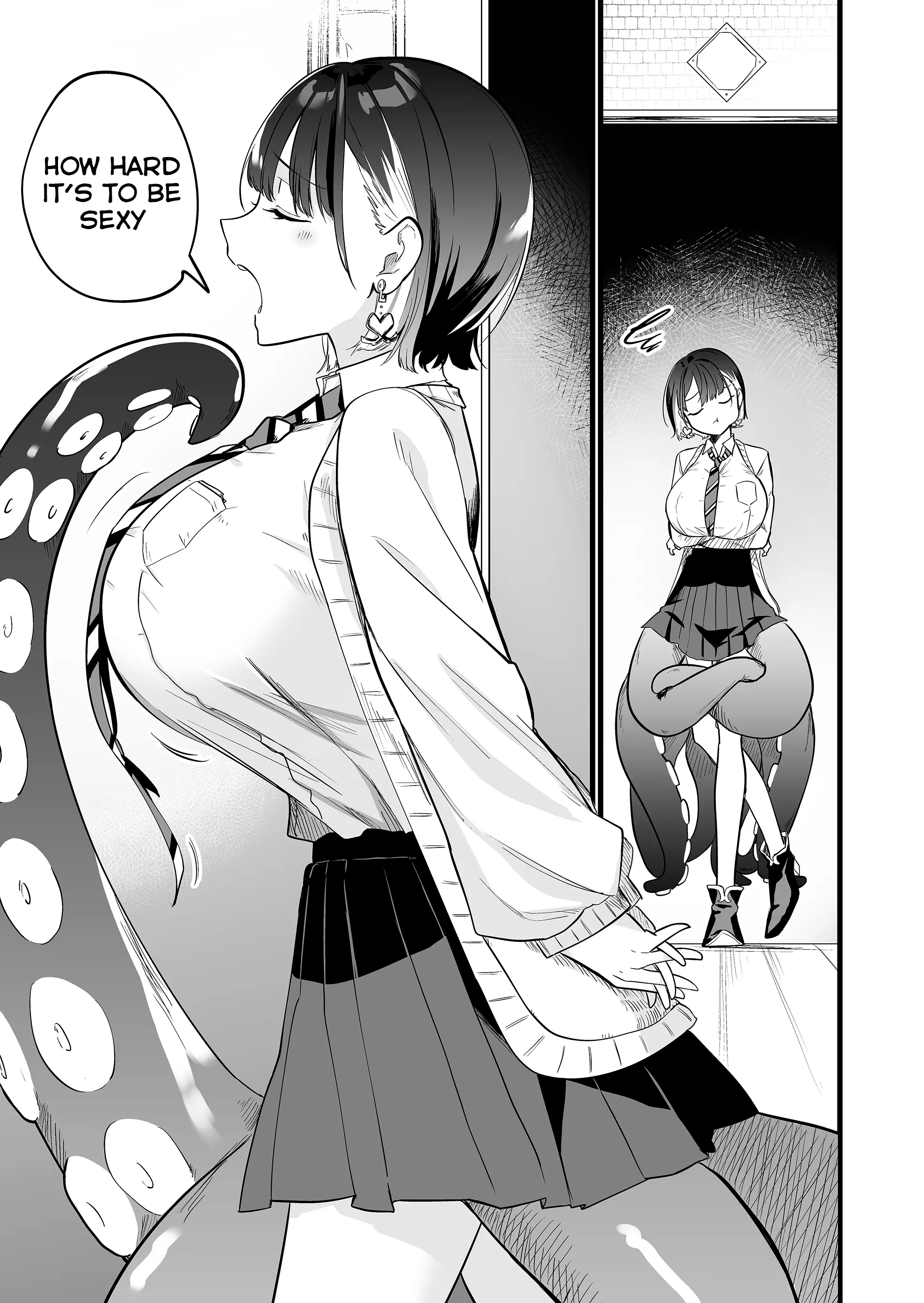 Halaman dari "Ano Toki Tasukete Itadaita Monster Musume desu." Isekai Ossan Kyoushi Totsuzen no Moteki ni Konwaku suru Chapter 3