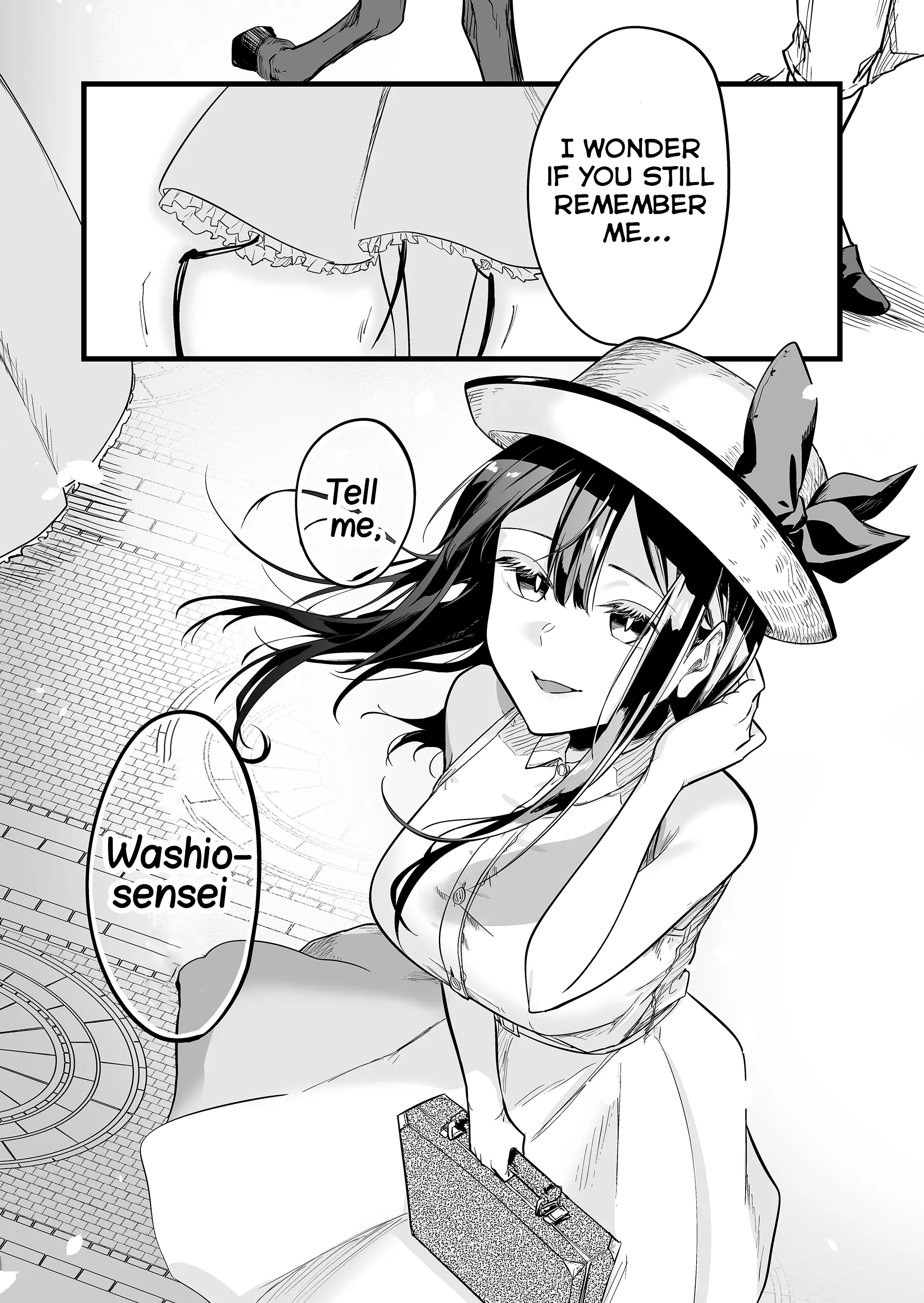 Halaman dari "Ano Toki Tasukete Itadaita Monster Musume desu." Isekai Ossan Kyoushi Totsuzen no Moteki ni Konwaku suru Chapter 3