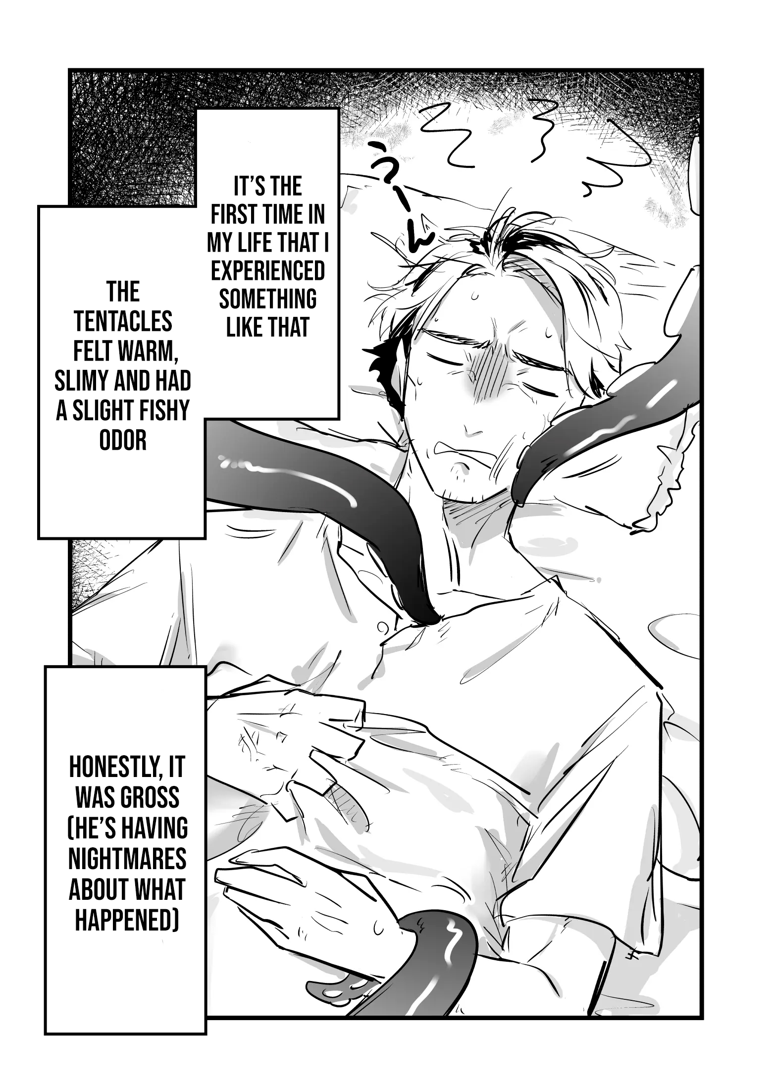 Halaman dari "Ano Toki Tasukete Itadaita Monster Musume desu." Isekai Ossan Kyoushi Totsuzen no Moteki ni Konwaku suru Chapter 3