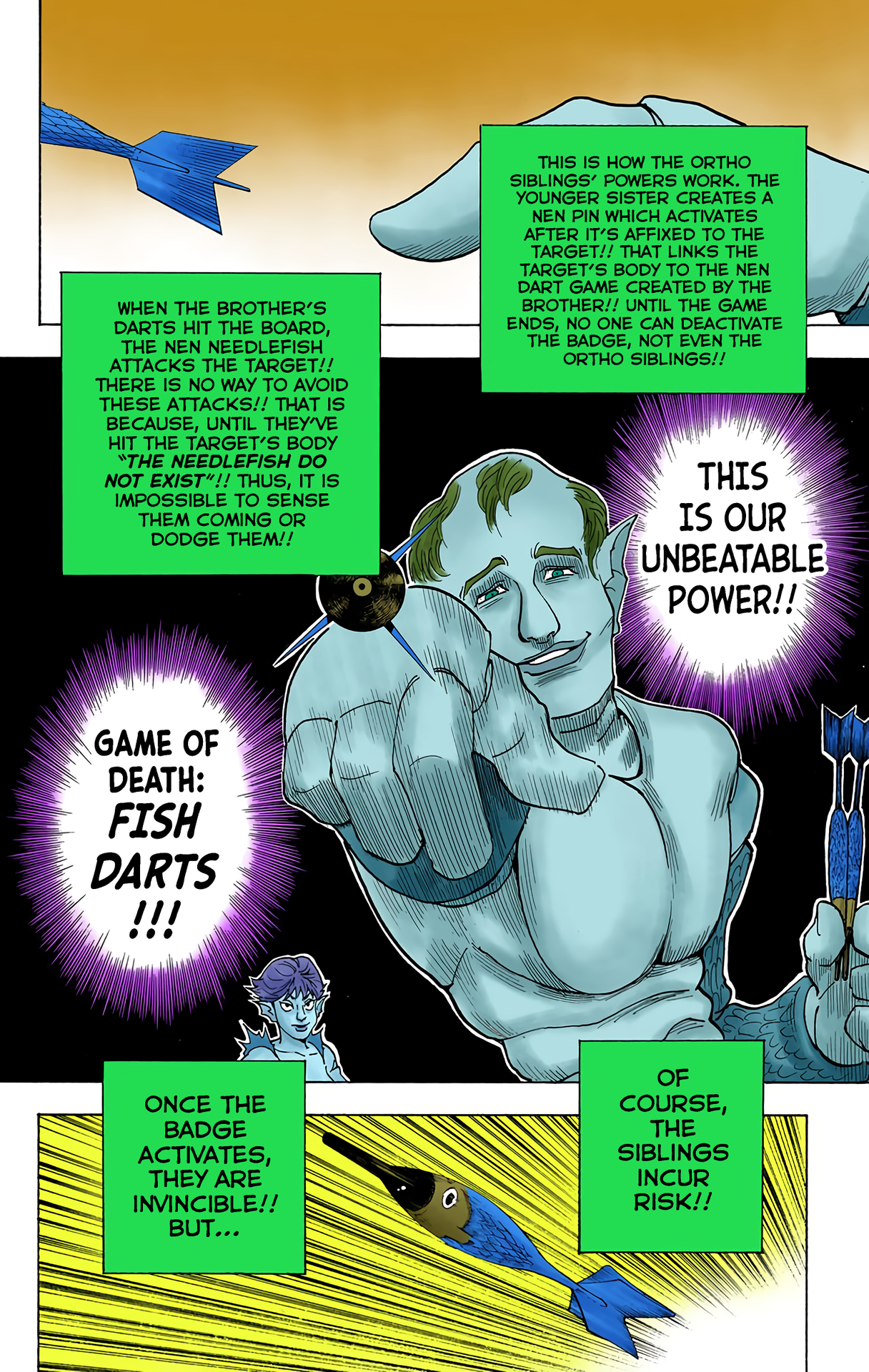 Halaman dari HUNTER x HUNTER (Official Colored) Chapter 239