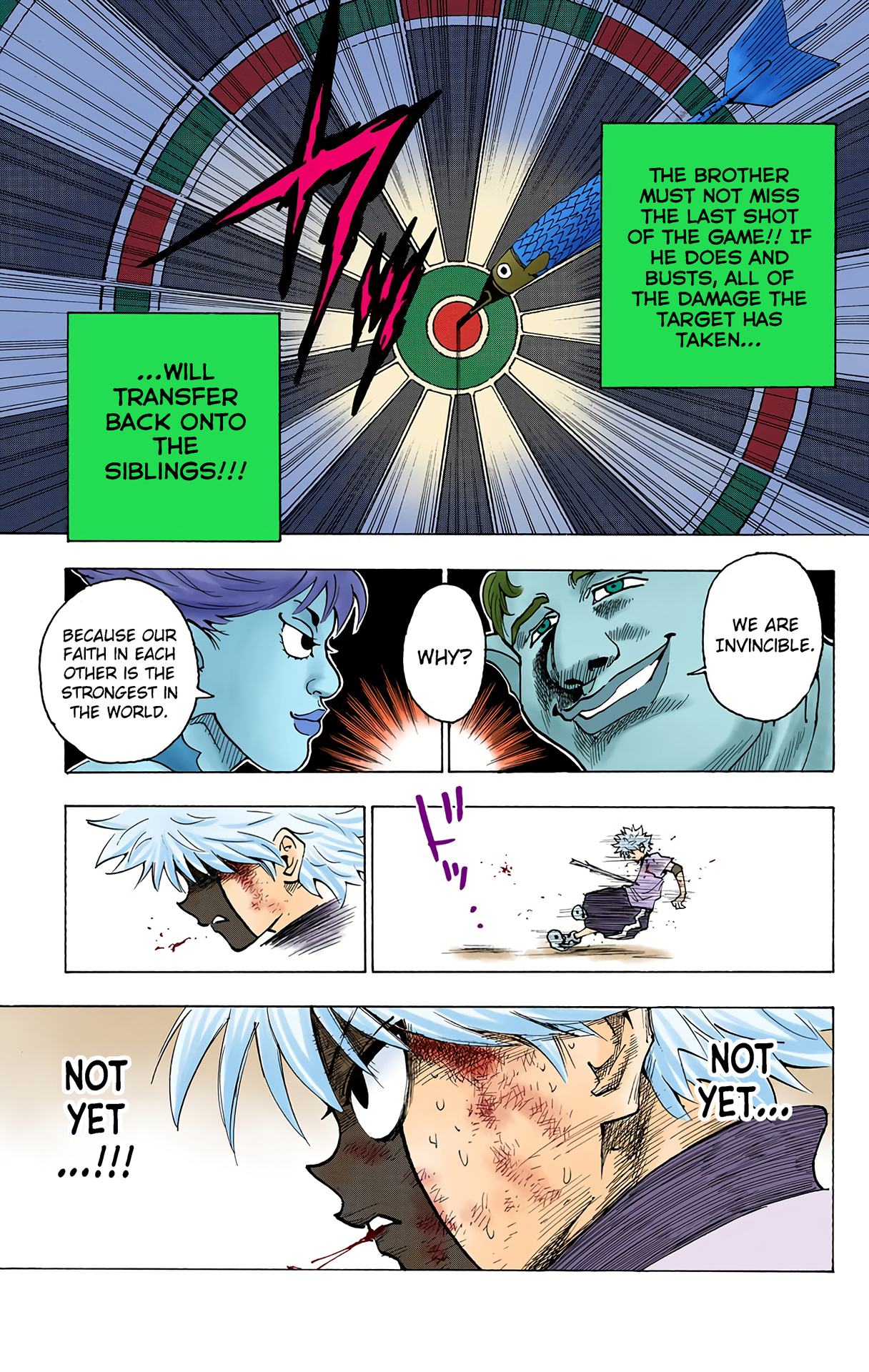 Halaman dari HUNTER x HUNTER (Official Colored) Chapter 239