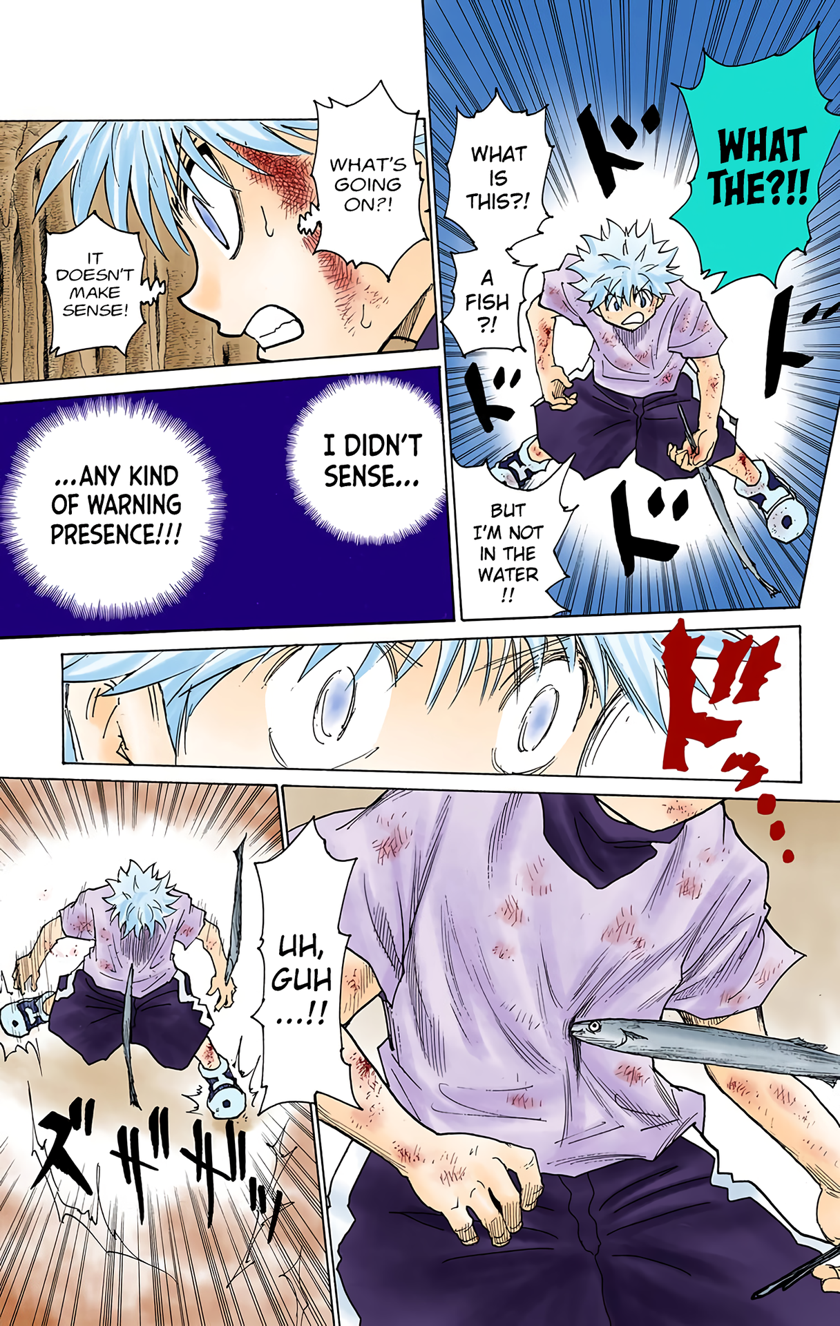 Halaman dari HUNTER x HUNTER (Official Colored) Chapter 239