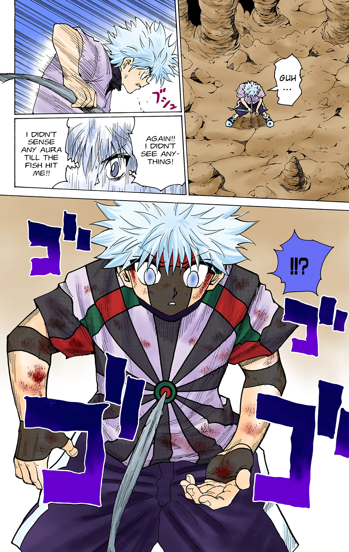 Halaman dari HUNTER x HUNTER (Official Colored) Chapter 239
