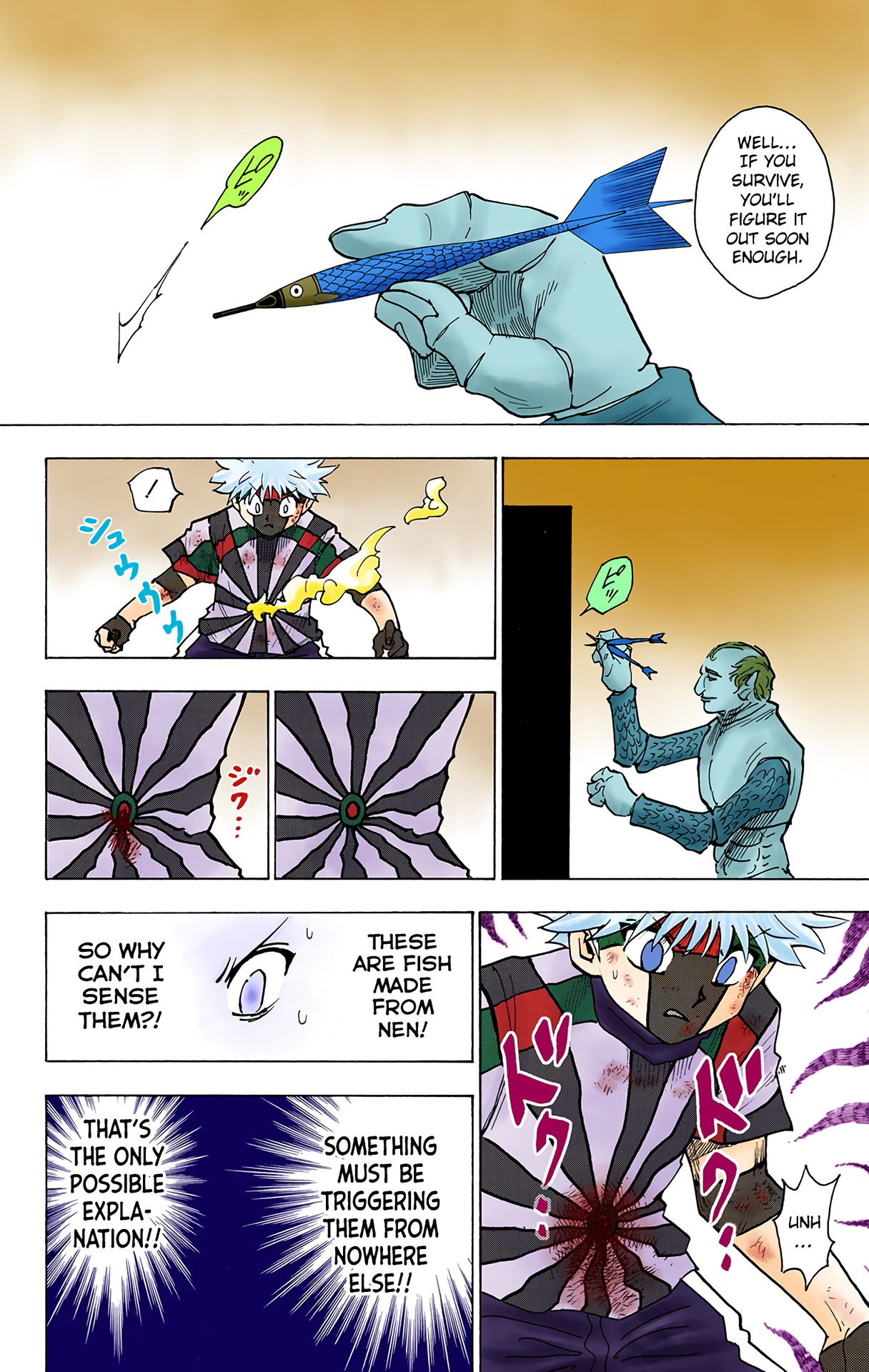Halaman dari HUNTER x HUNTER (Official Colored) Chapter 239