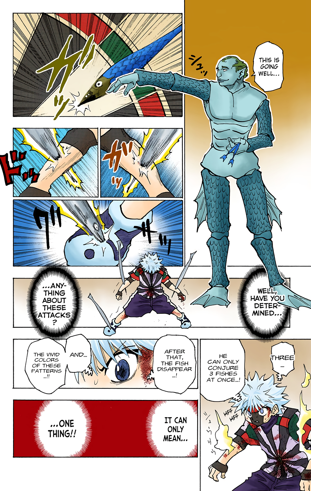 Halaman dari HUNTER x HUNTER (Official Colored) Chapter 239