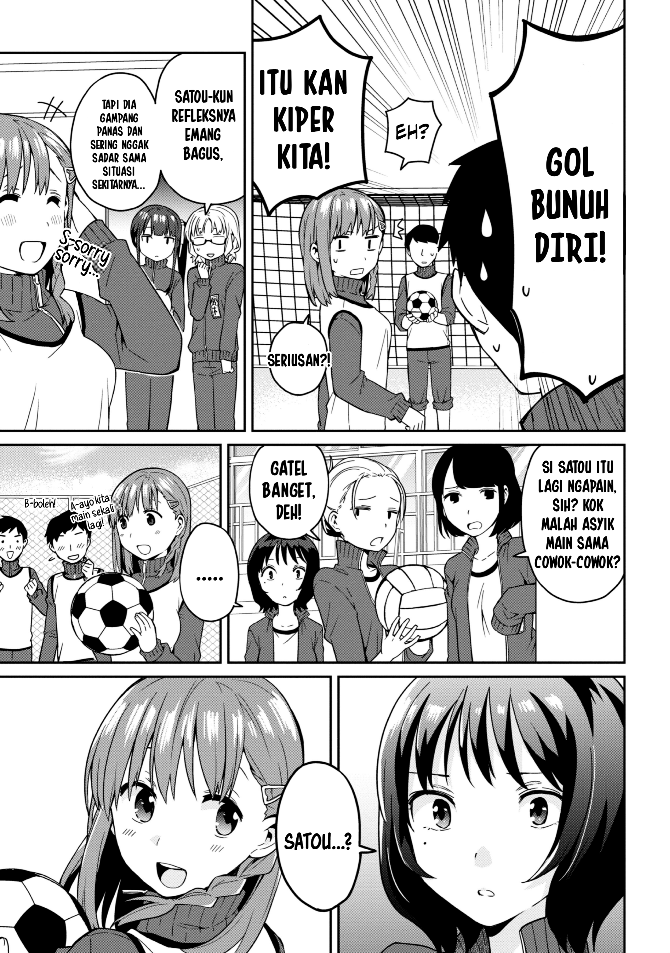 Asa Okitara Onnanoko ni Natteita Danshi Koukousei-tachi no Hanashi Chapter 3 - halaman 13