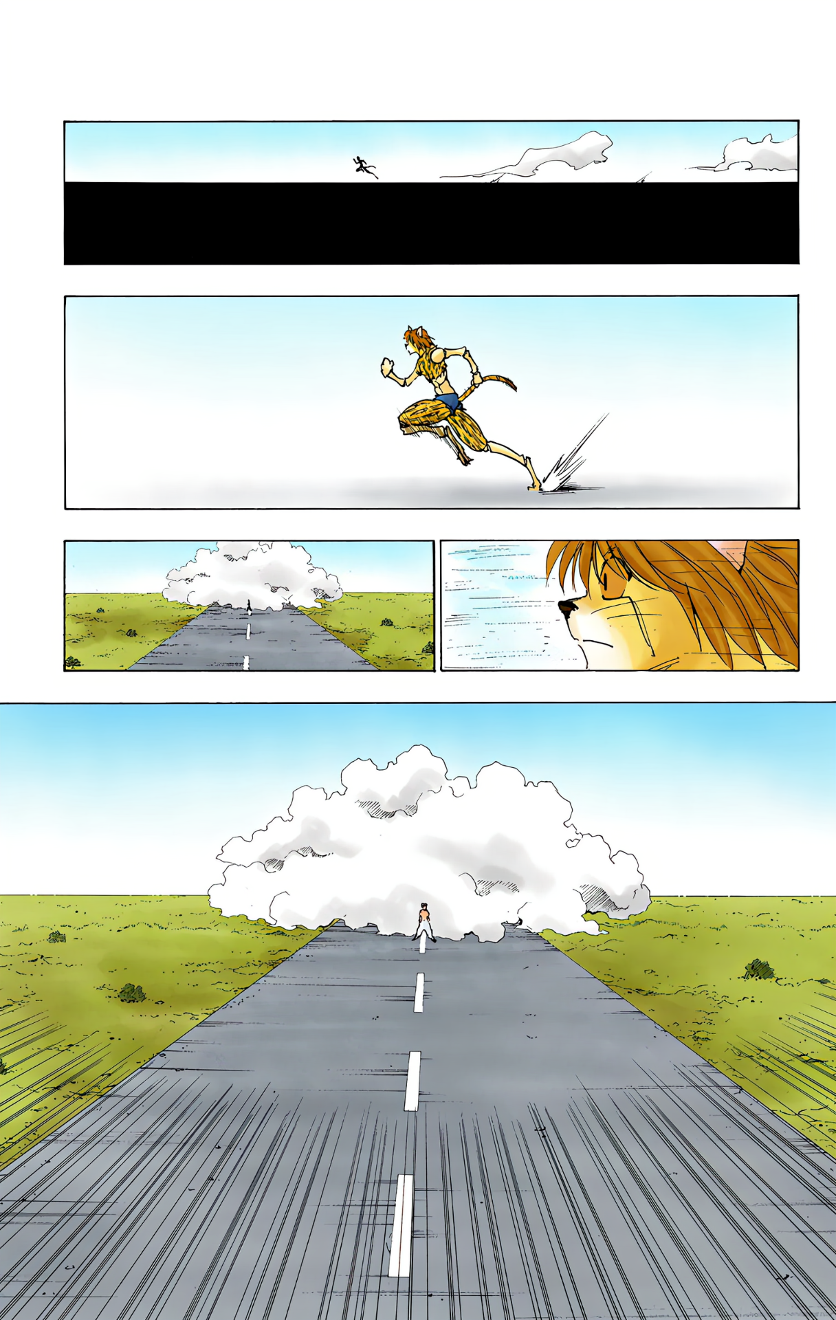 Halaman dari HUNTER x HUNTER (Official Colored) Chapter 220