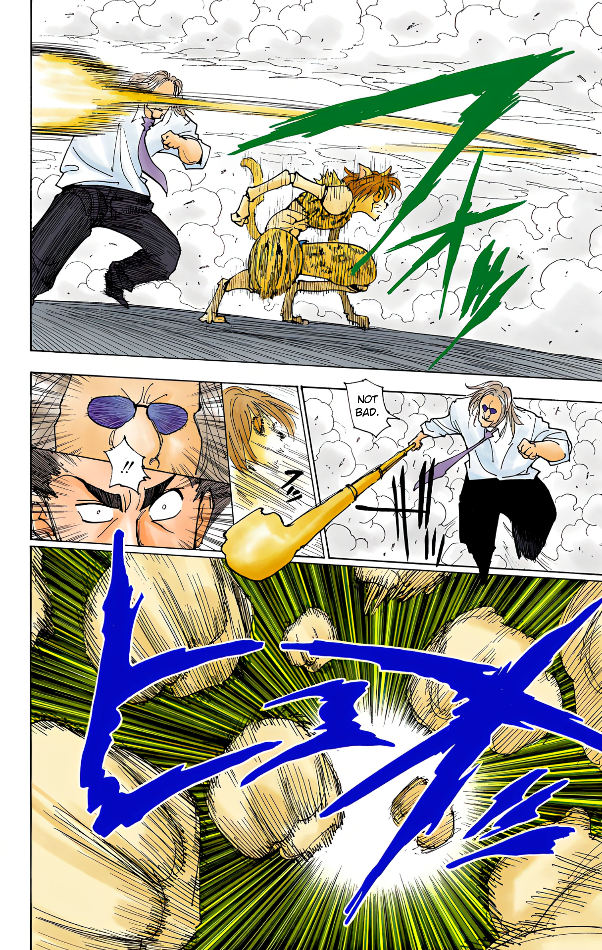 Halaman dari HUNTER x HUNTER (Official Colored) Chapter 220