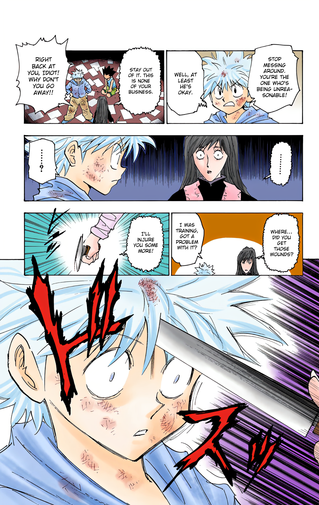 Halaman dari HUNTER x HUNTER (Official Colored) Chapter 220
