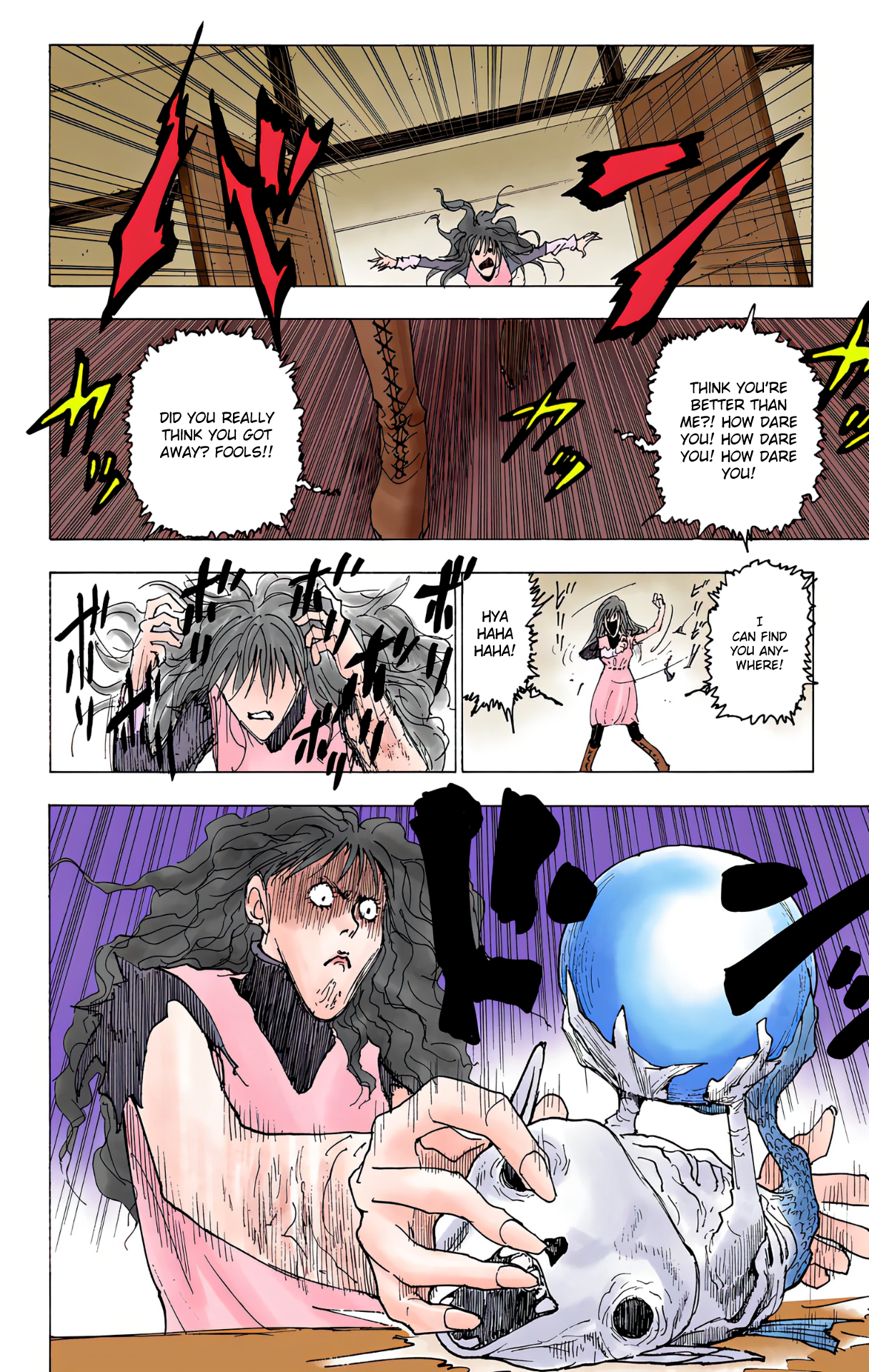 Halaman dari HUNTER x HUNTER (Official Colored) Chapter 220