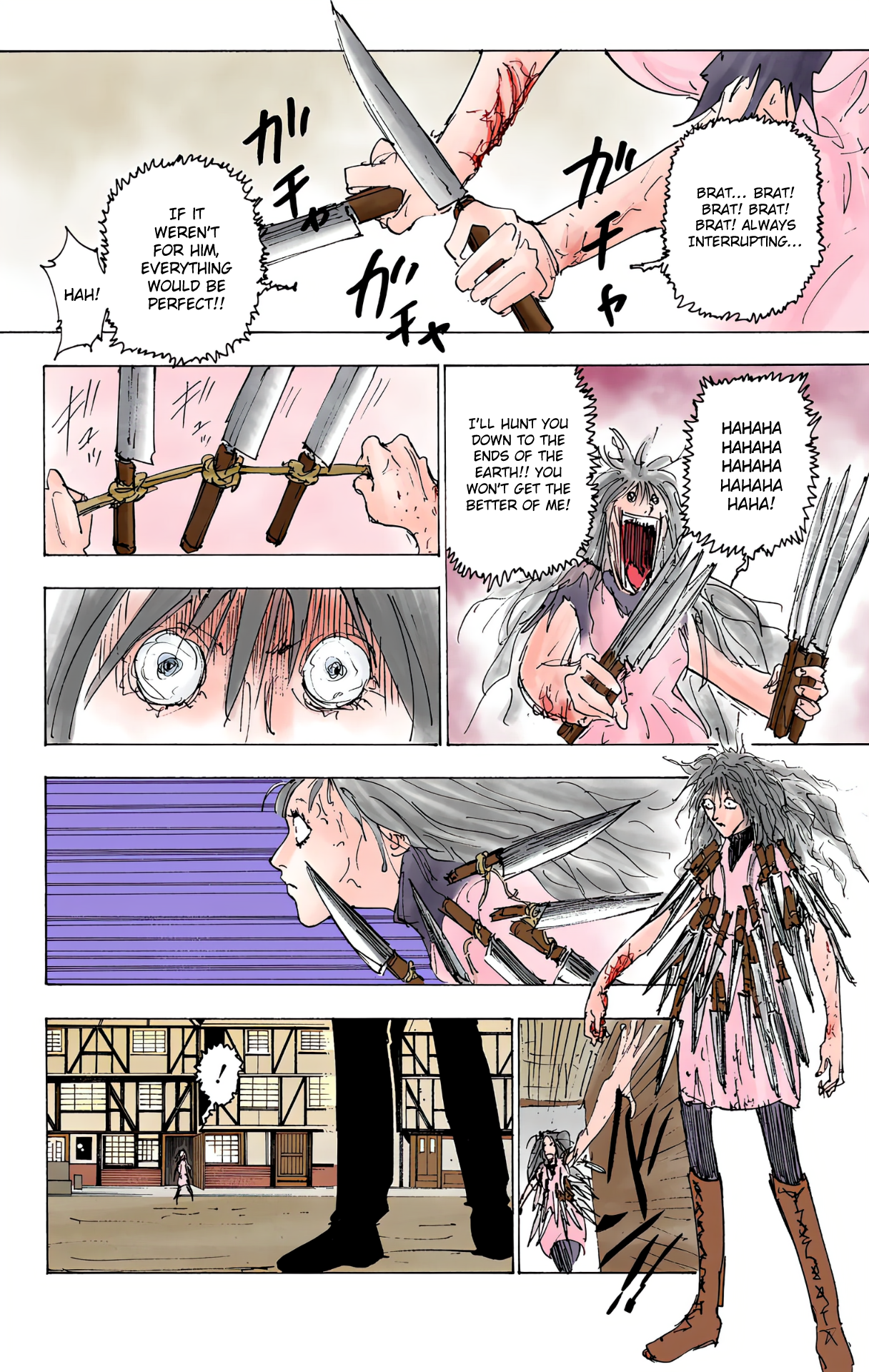 Halaman dari HUNTER x HUNTER (Official Colored) Chapter 220