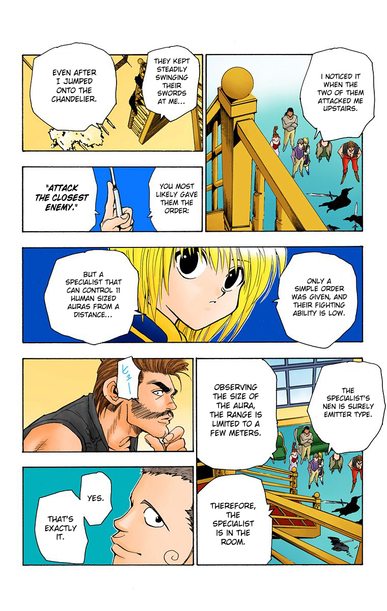 Halaman dari HUNTER x HUNTER (Official Colored) Chapter 68