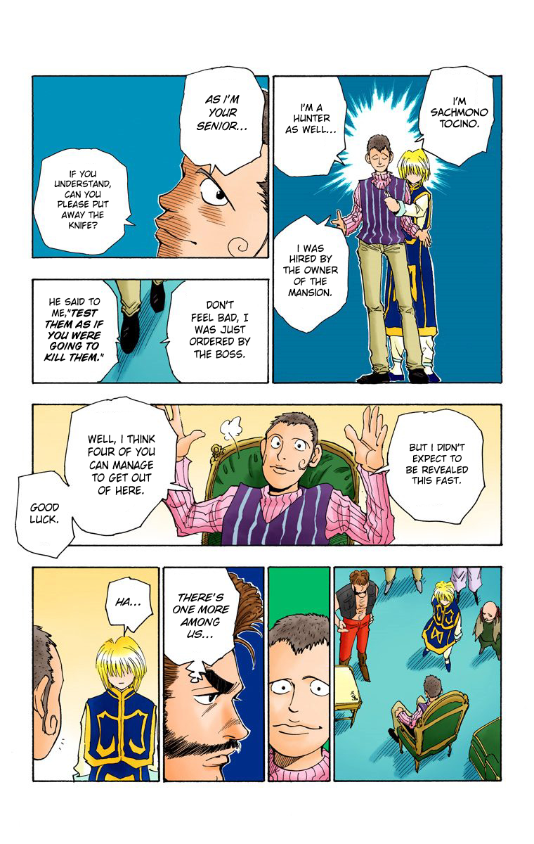 Halaman dari HUNTER x HUNTER (Official Colored) Chapter 68