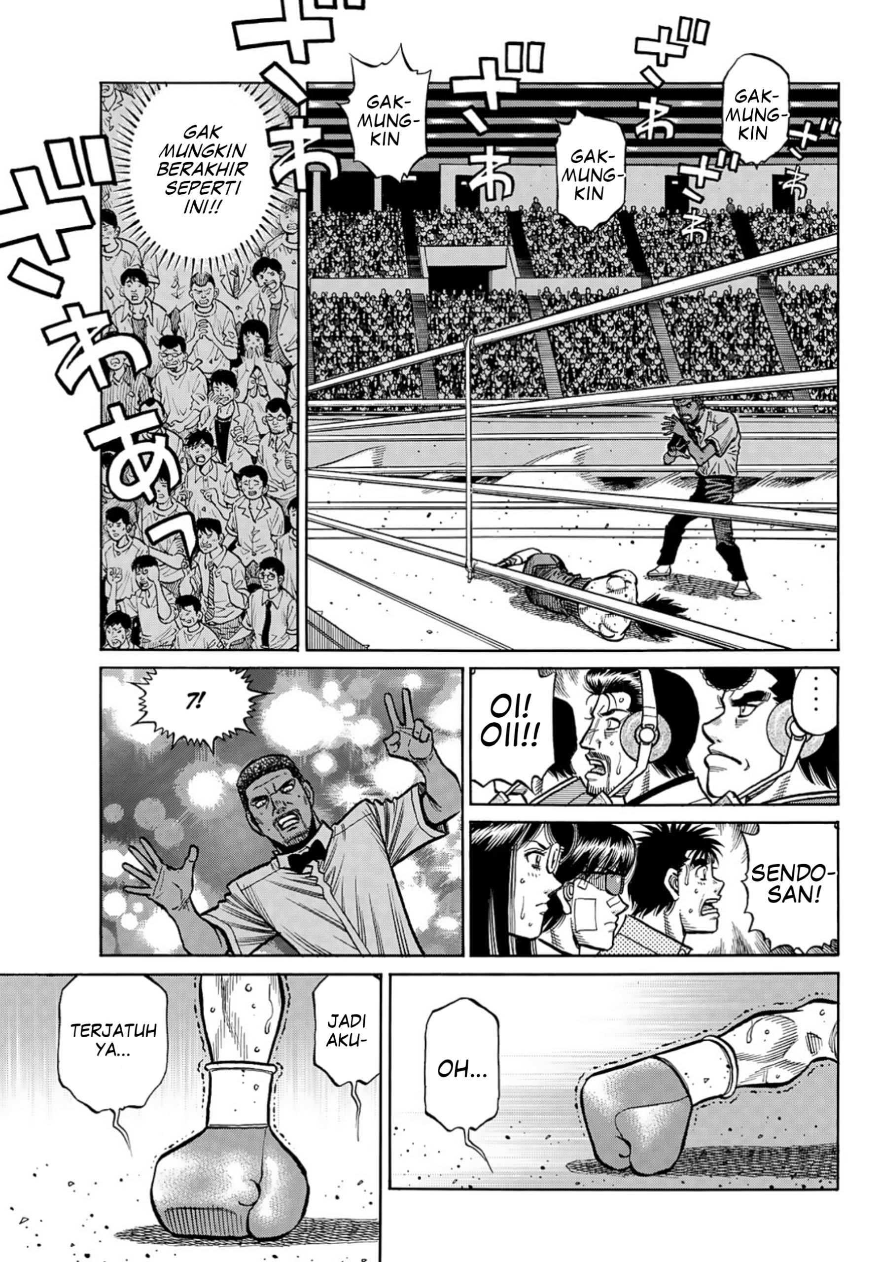 Hajime no Ippo Chapter 1500 - halaman 10