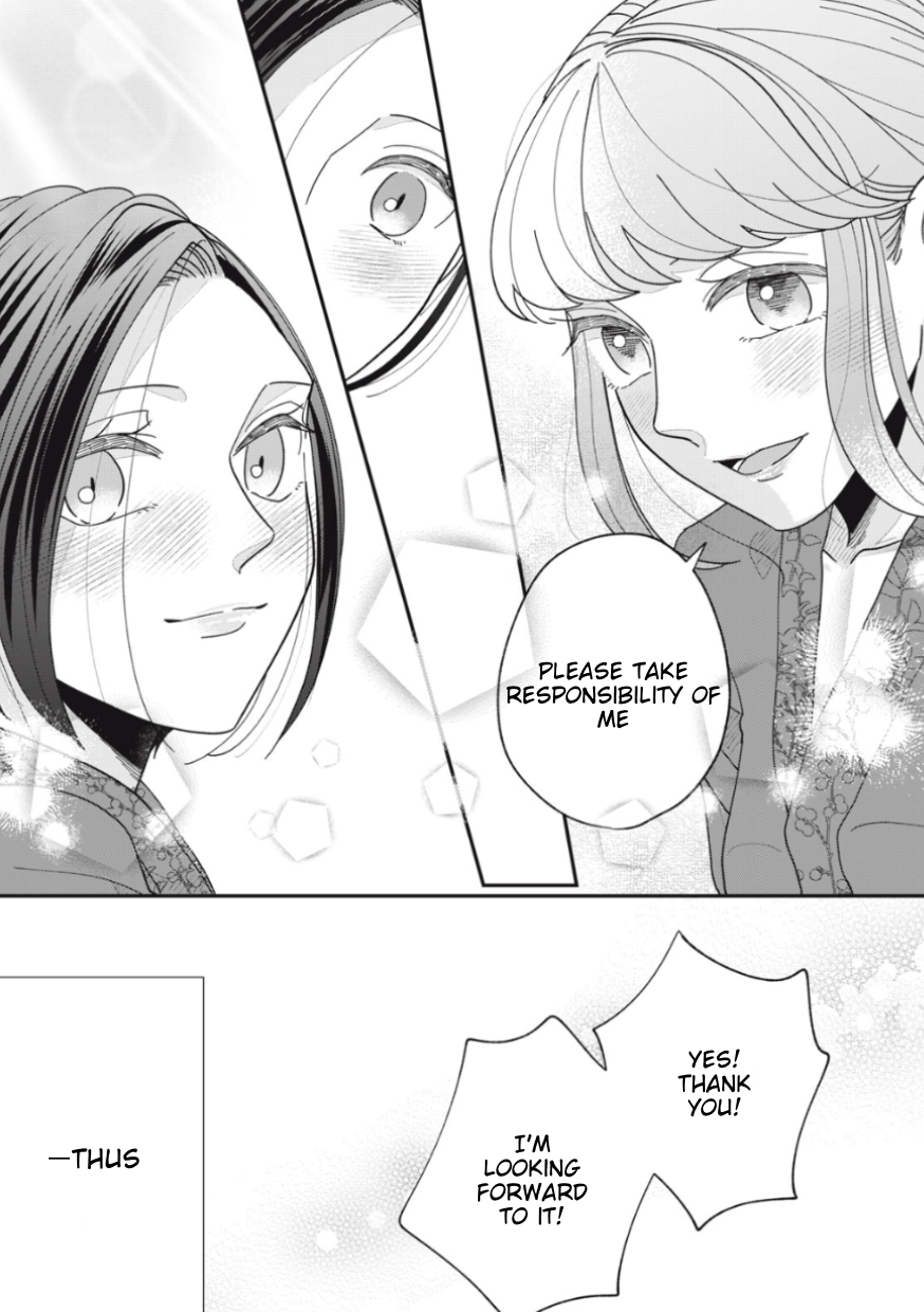 Halaman dari Watashi to Kanojo no Kawaii Koi no Hajime Kata Chapter 19