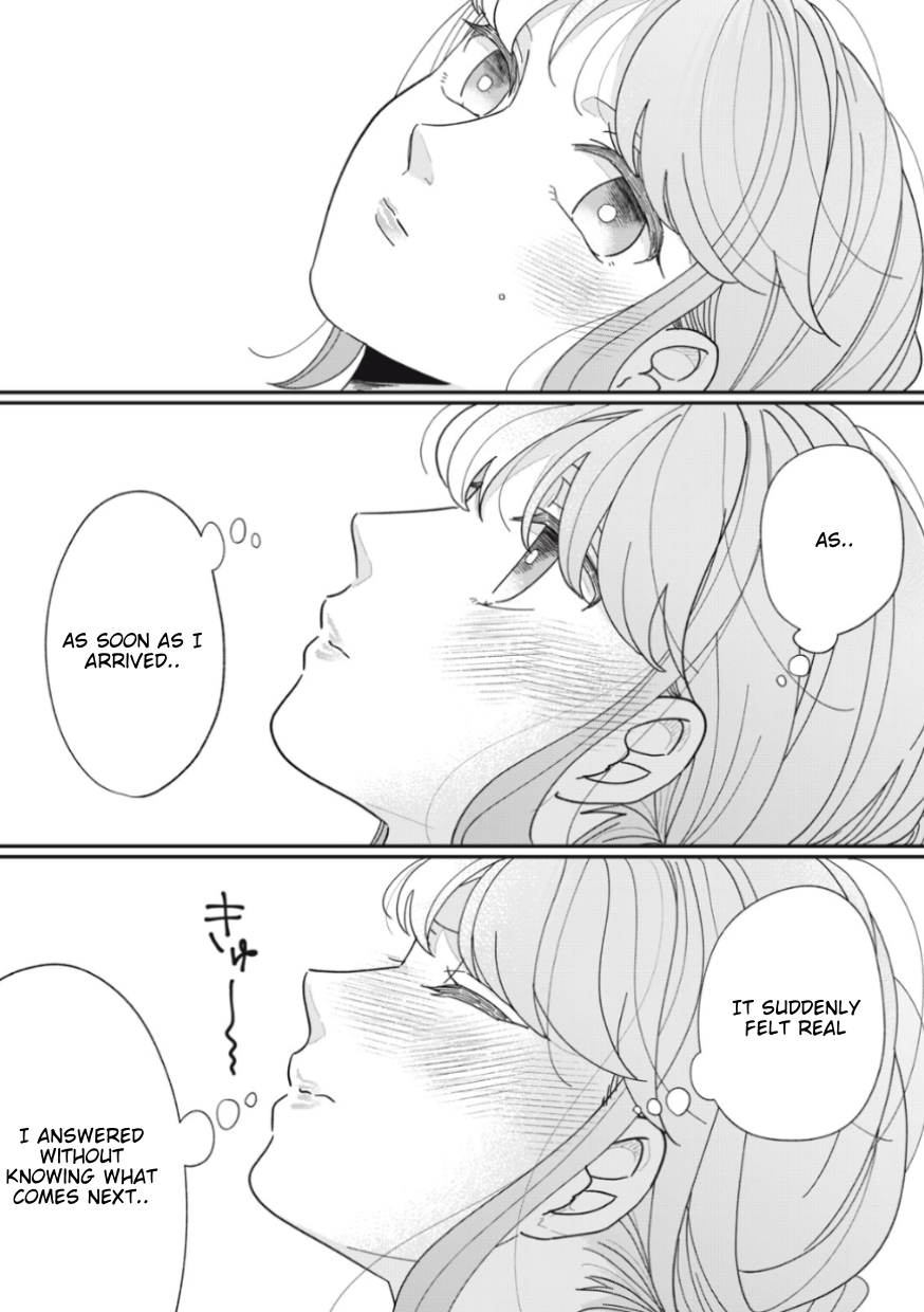 Halaman dari Watashi to Kanojo no Kawaii Koi no Hajime Kata Chapter 19