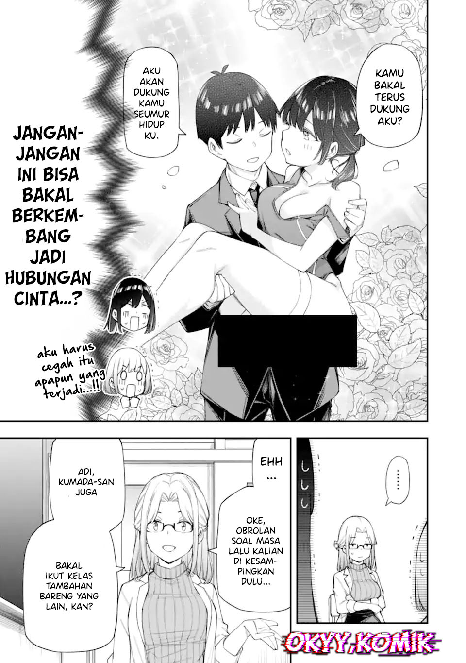 Renai no Jugyou Chapter 10.2 - halaman 8