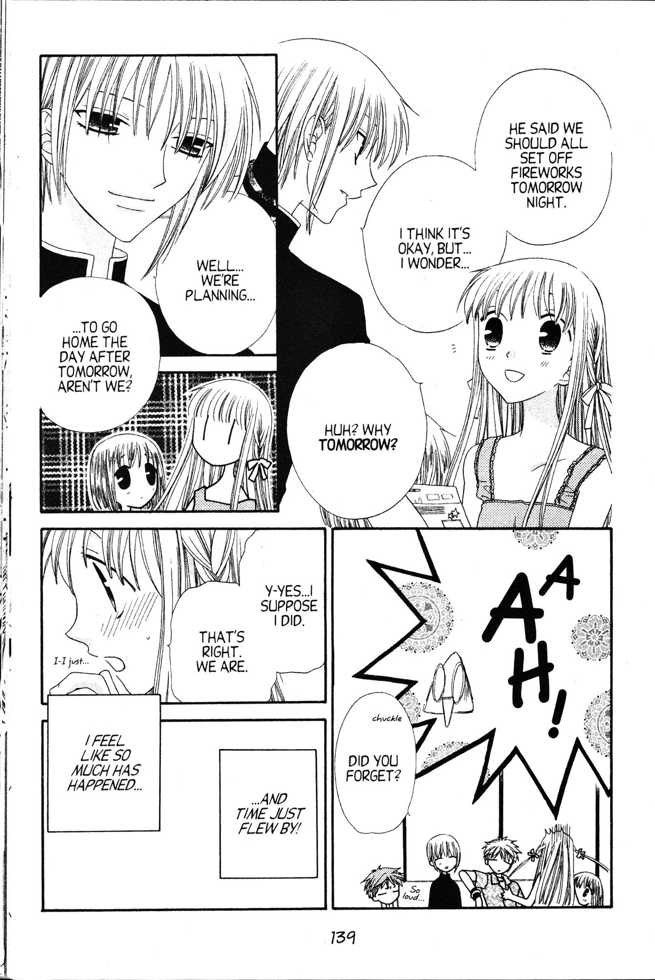 Halaman dari Fruits Basket Chapter 64