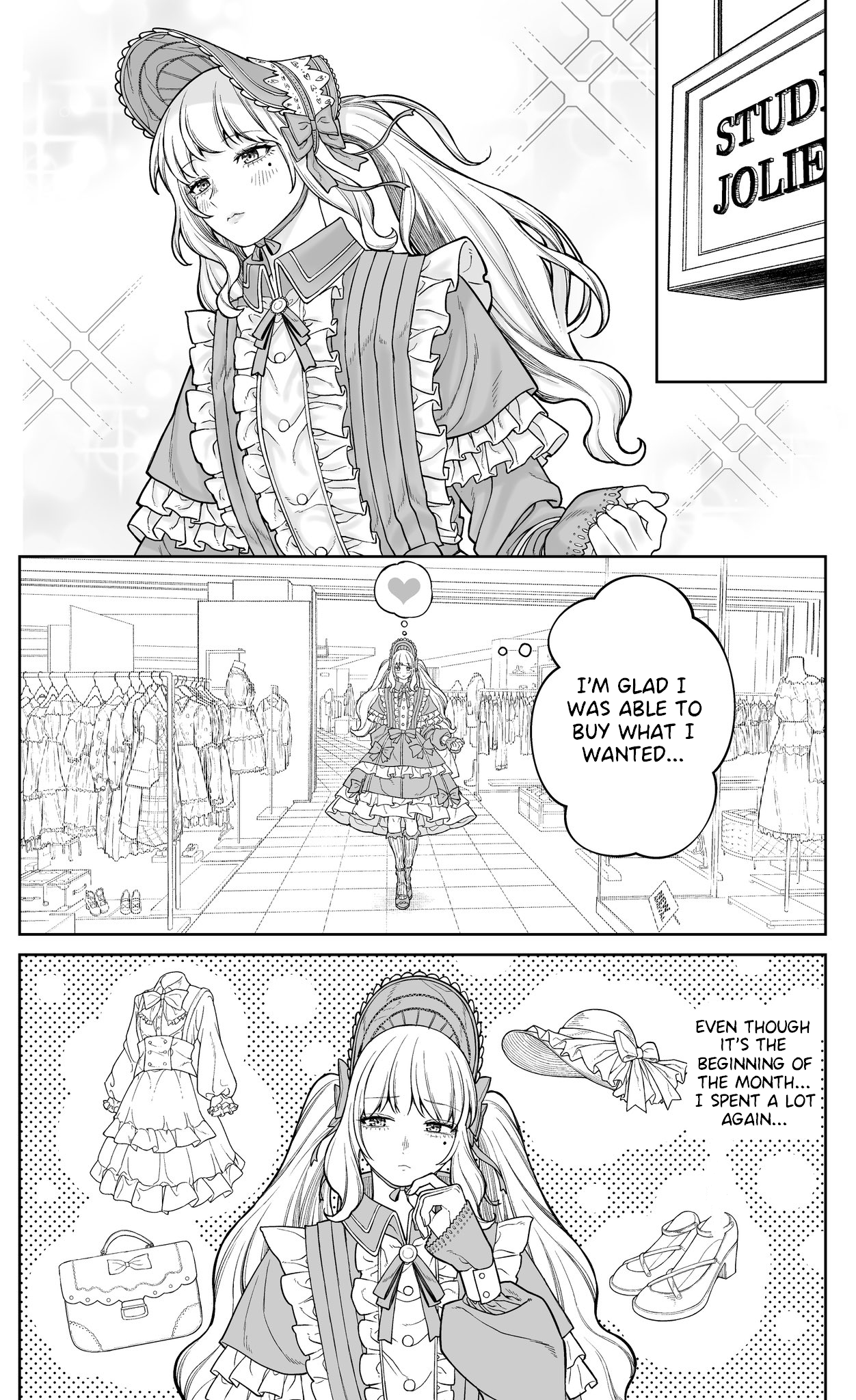 Halaman dari Kaisha to Shiseikatsu: On to Off Chapter 1