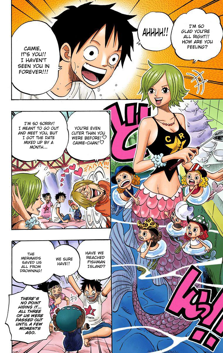 Halaman dari One Piece (Official Colored) Chapter 608