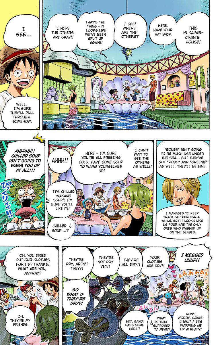 Halaman dari One Piece (Official Colored) Chapter 608