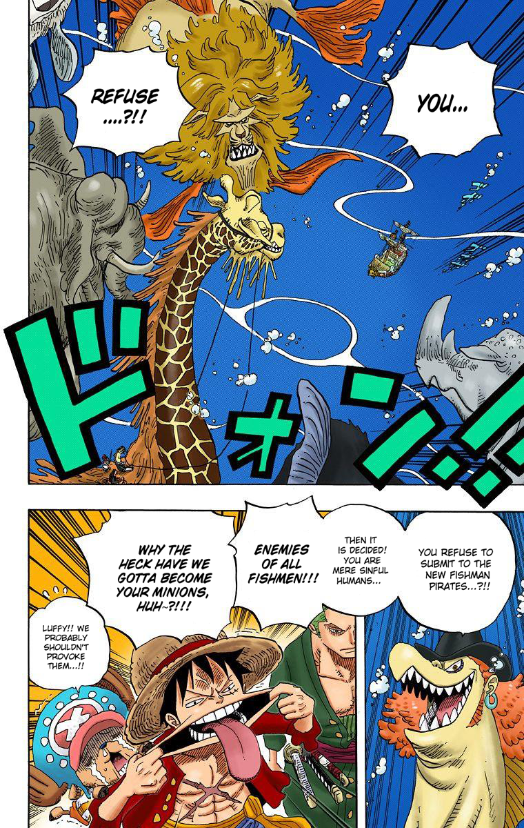 Halaman dari One Piece (Official Colored) Chapter 608