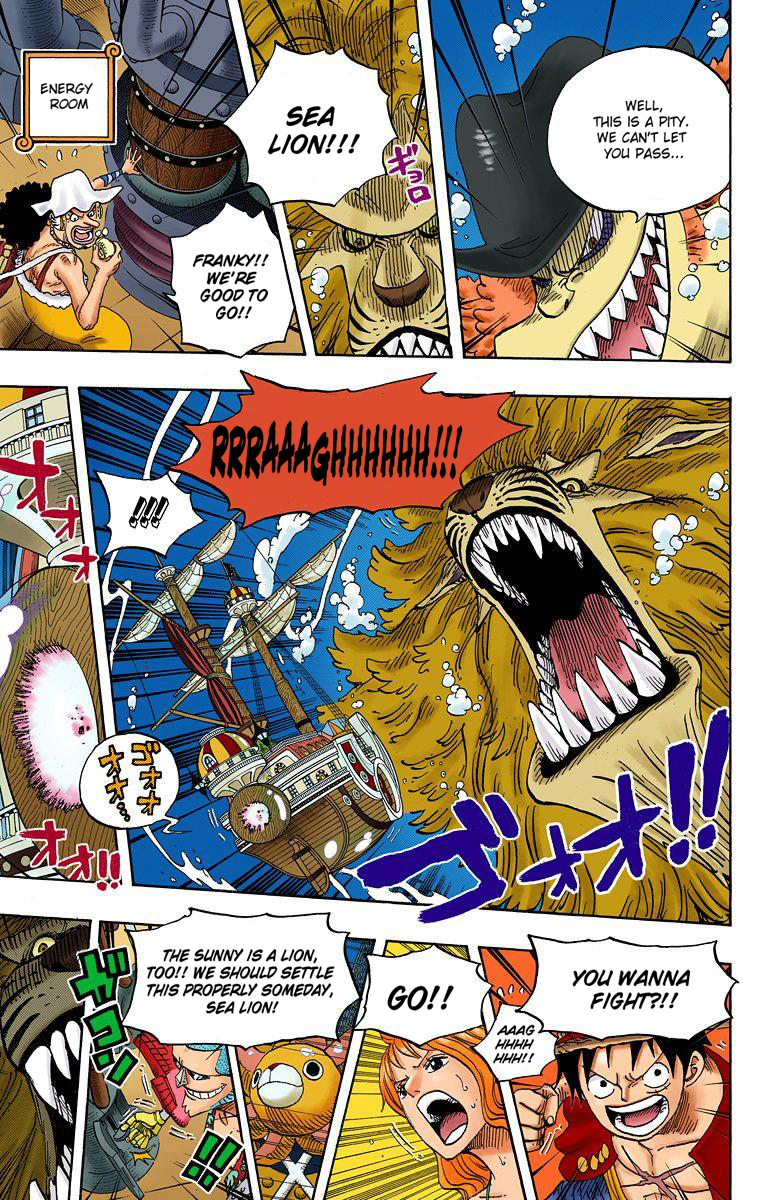 Halaman dari One Piece (Official Colored) Chapter 608